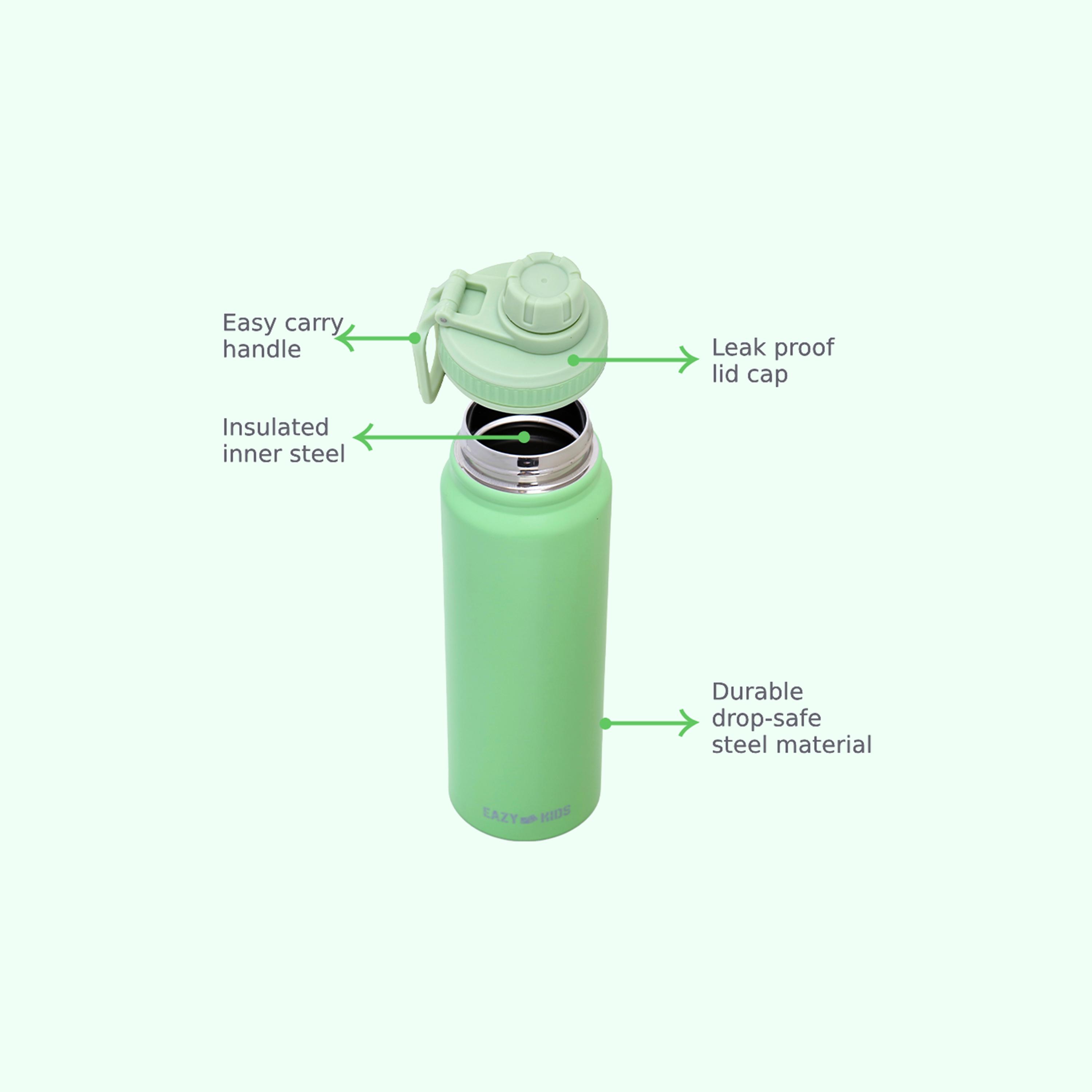 Eazy Kids Double Wall Insulated Tracking Water Bottle, 800ml-school-waterbottles-image-7