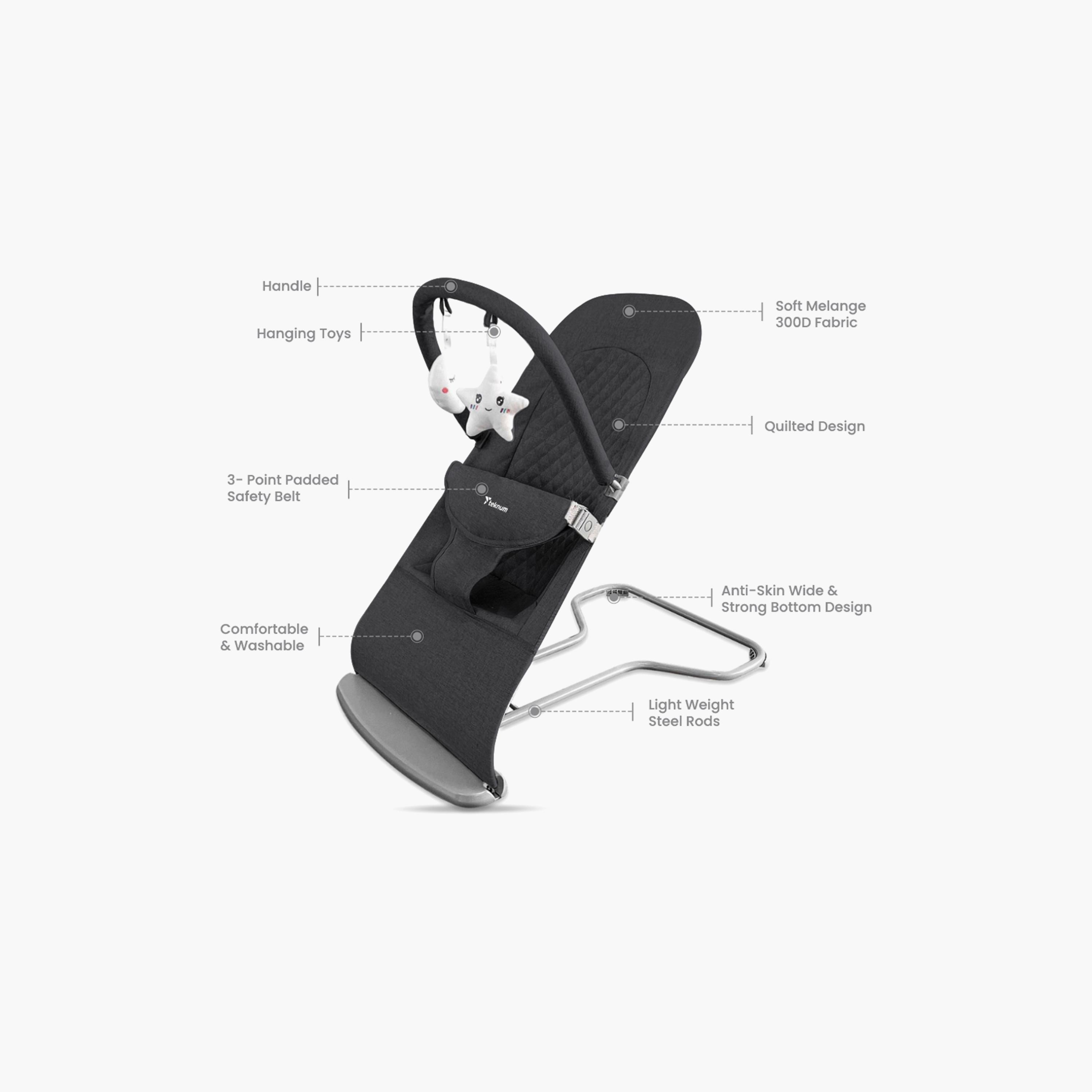 Teknum 3 Stage Bouncer and Recliner Seat-baby-infantactivity-bouncers-image-4