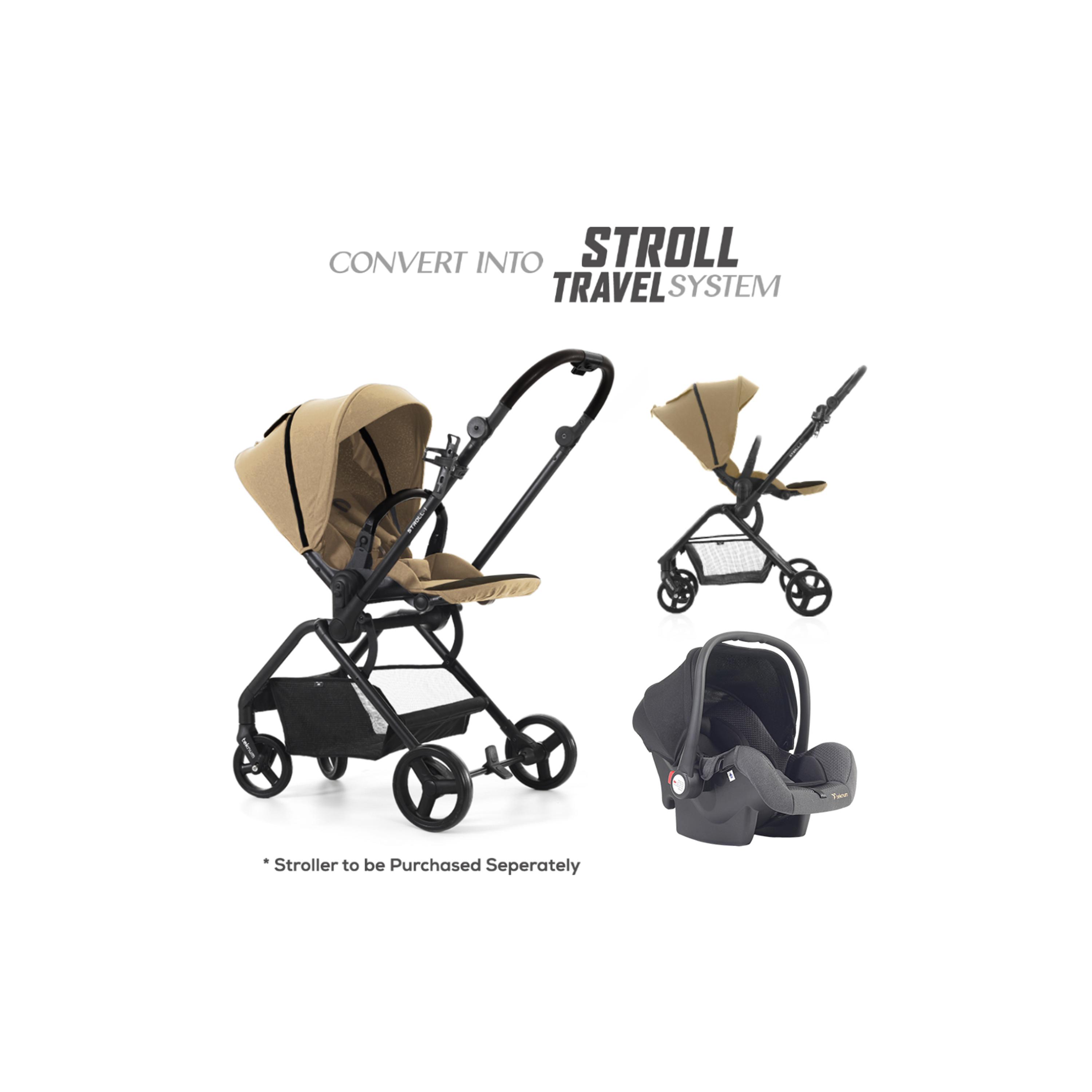 عربة سفر قابلة للعكس من تيكنوم، كاكي-baby-gear-strollersandprams-strollers-image-2