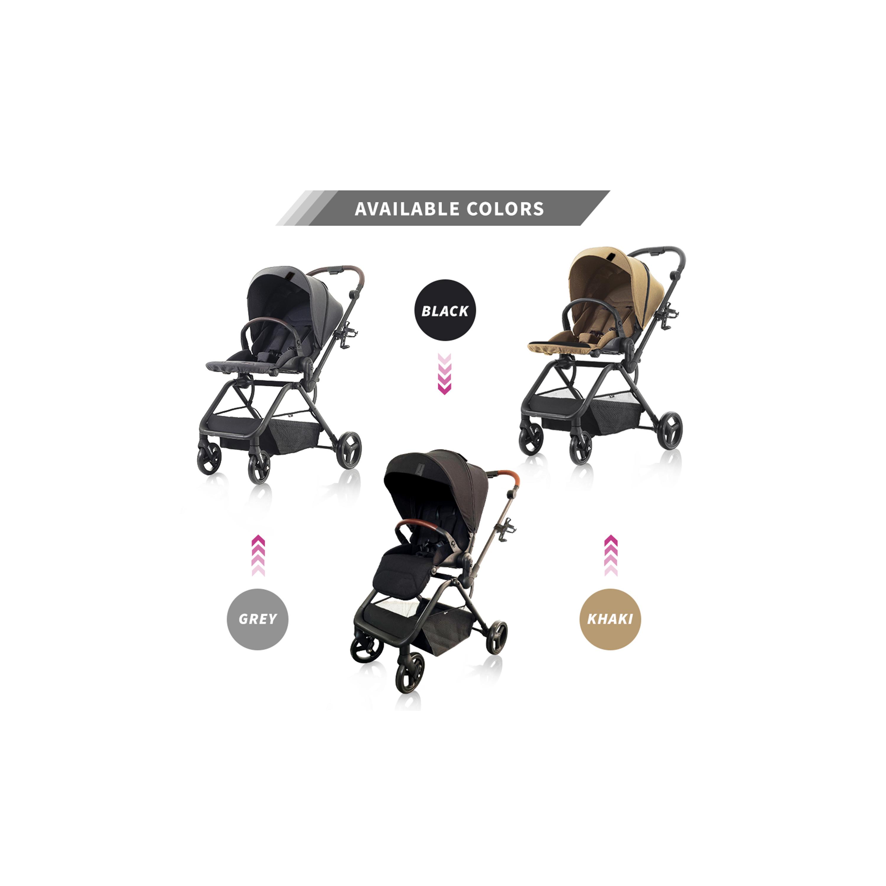 عربة سفر قابلة للعكس من تيكنوم، كاكي-baby-gear-strollersandprams-strollers-image-8