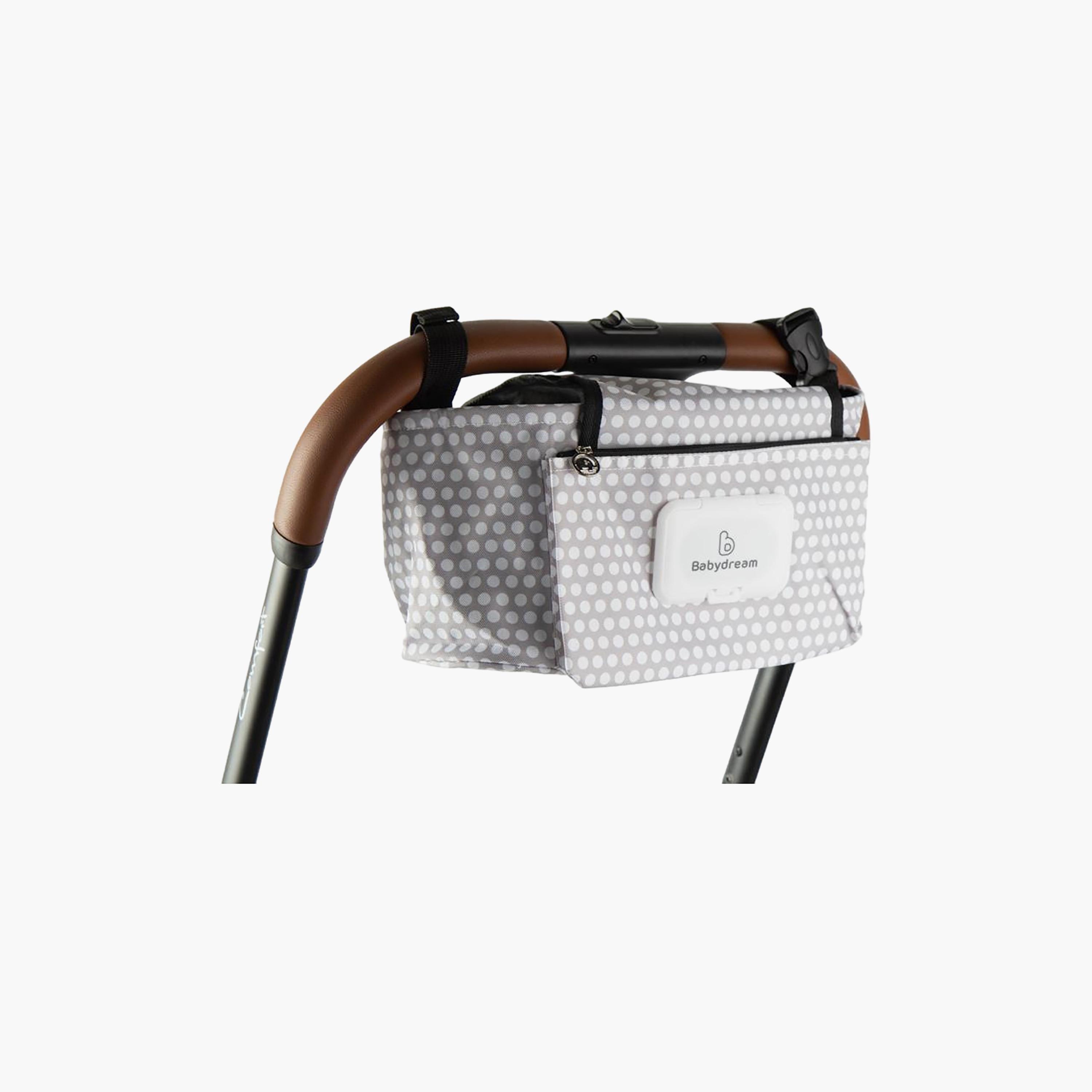 Babydream Stroller Storage Bag, Grey-baby-gear-strollersandprams-accessories-image-1