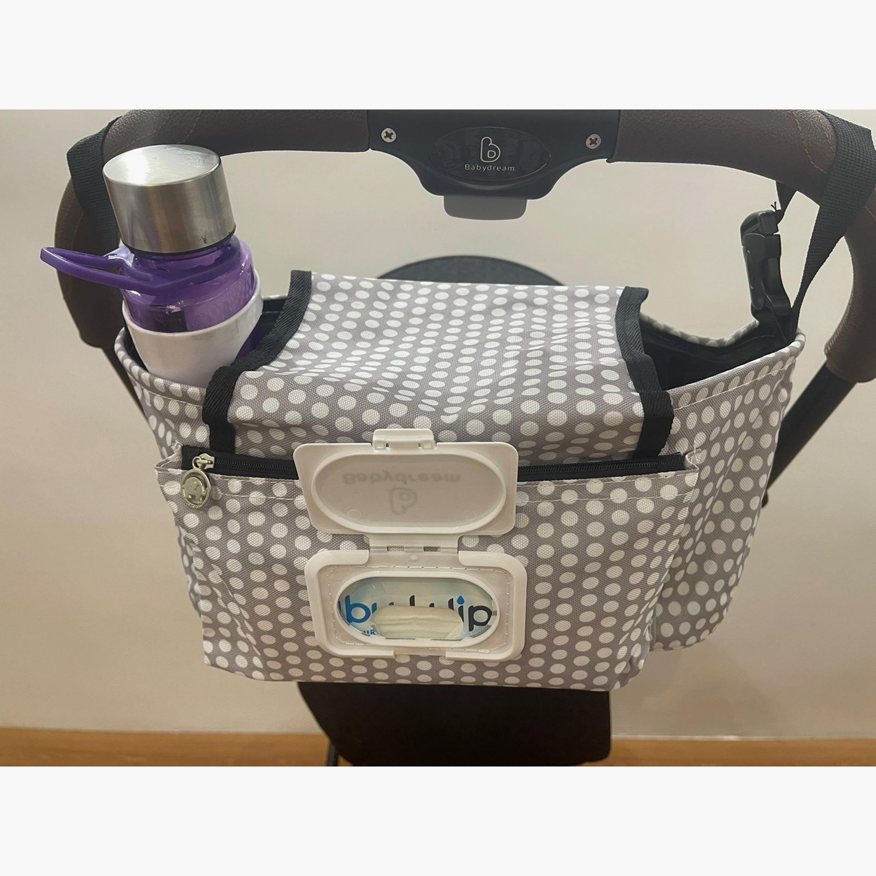 Babydream Stroller Storage Bag, Grey-baby-gear-strollersandprams-accessories-image-3