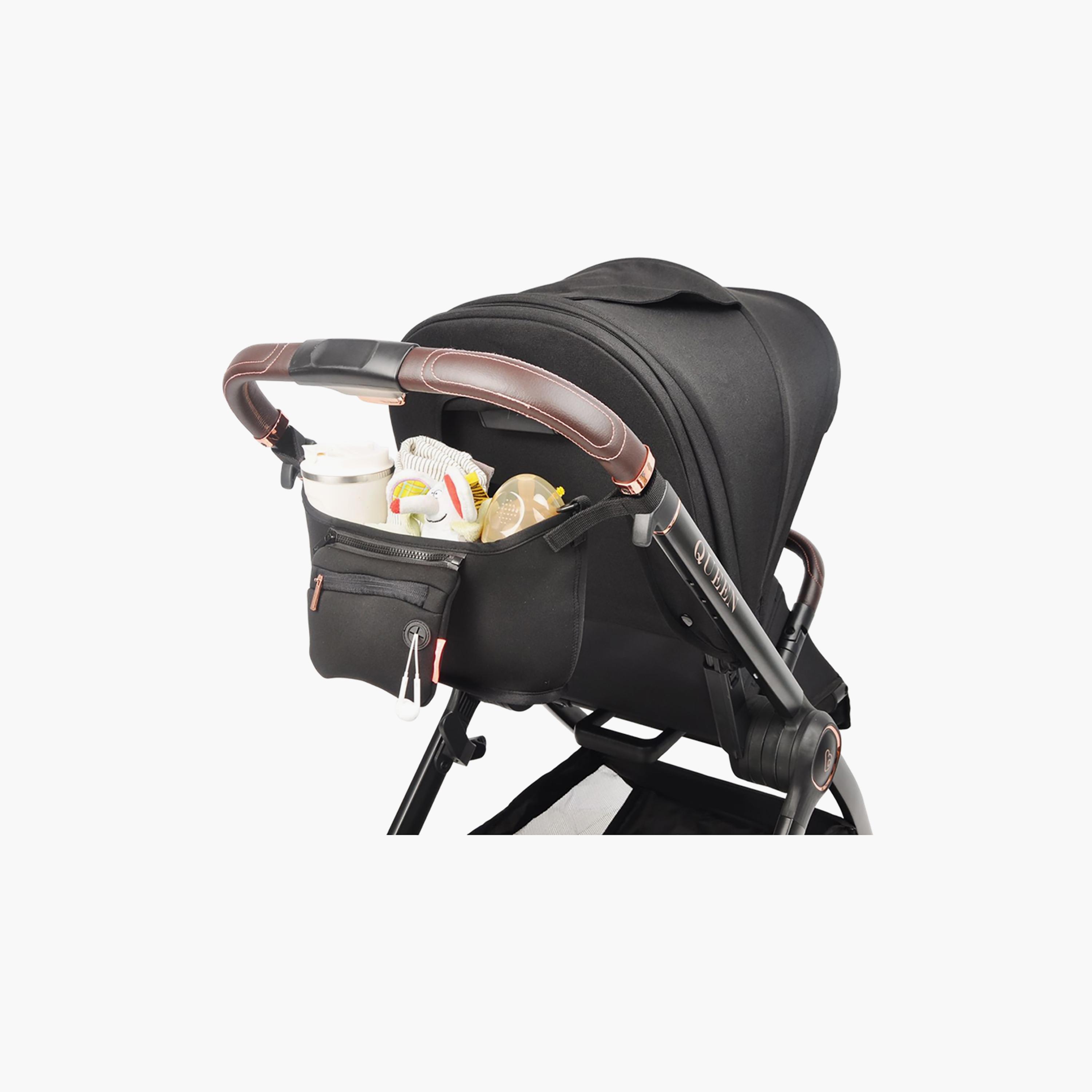 Babydream Stroller Organizer Bag, Black-baby-gear-strollersandprams-accessories-image-2