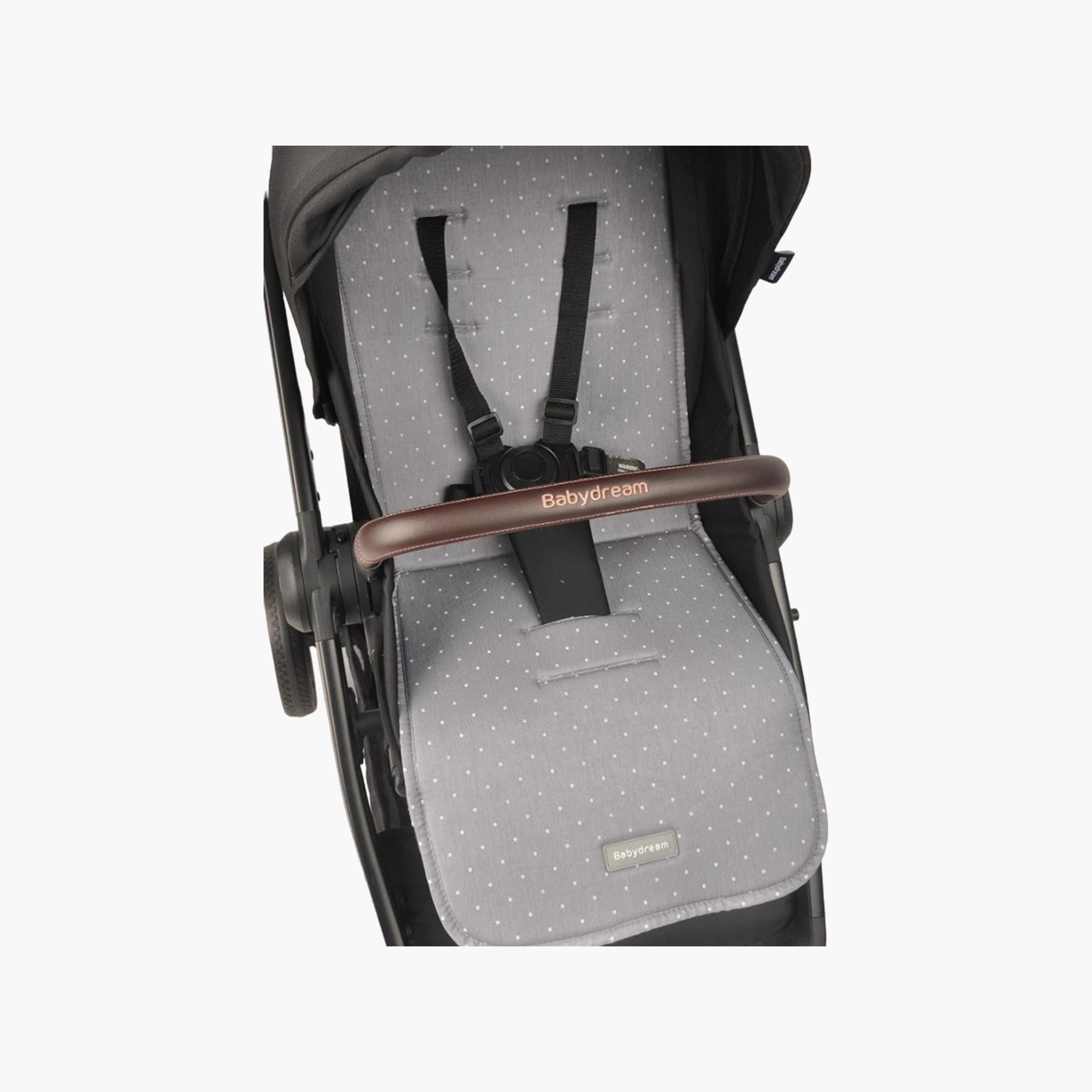 وسادة عربة الأطفال من بيبيدريم، باللون الرمادي-baby-gear-strollersandprams-accessories-image-2