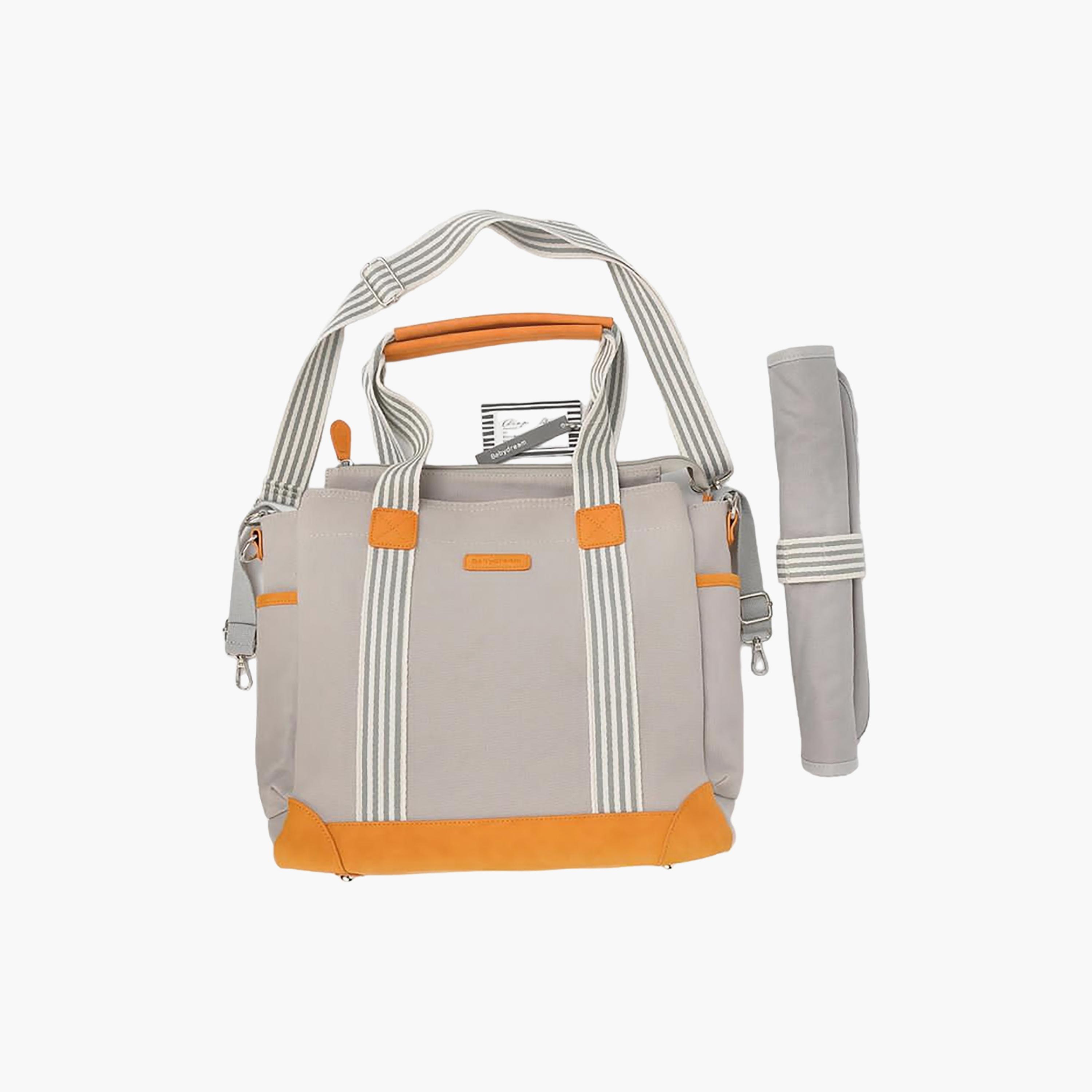 Babydream Premium Diaper Bag, Grey-baby-diapering-diaperbags-image-2
