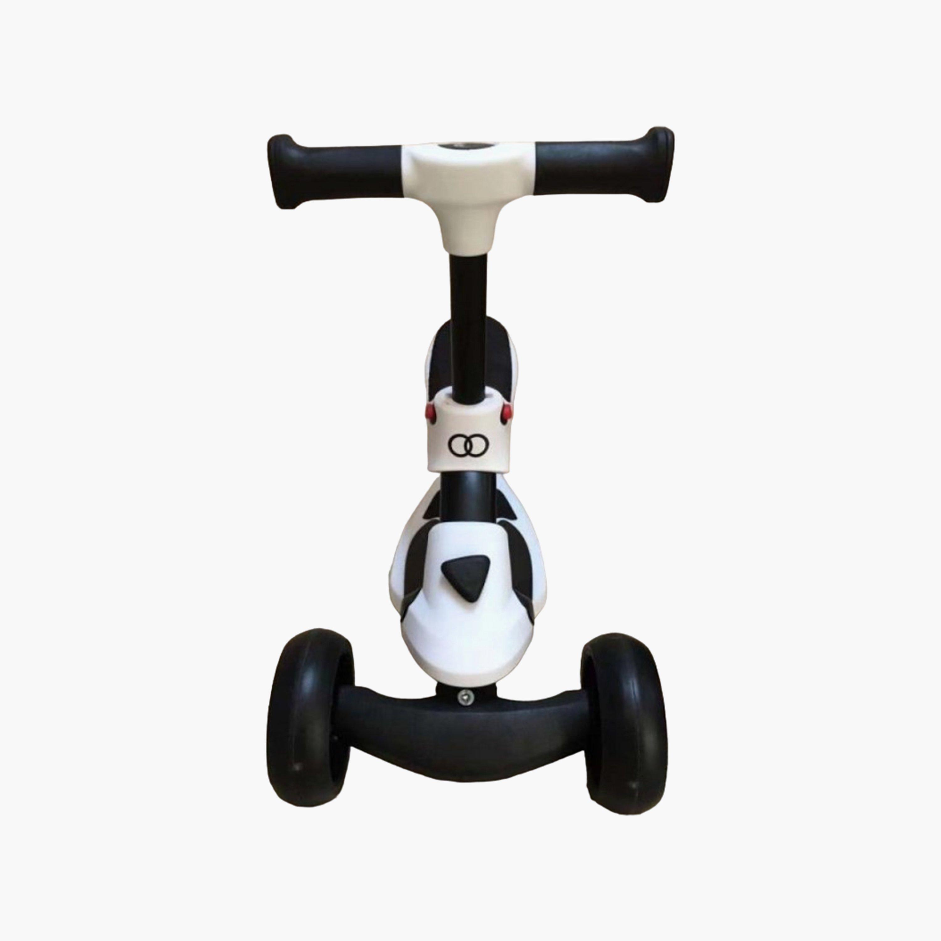 سكوتر 2 في 1 من بيبيدريم، ابيض-toys-outdoor-scooters-image-2