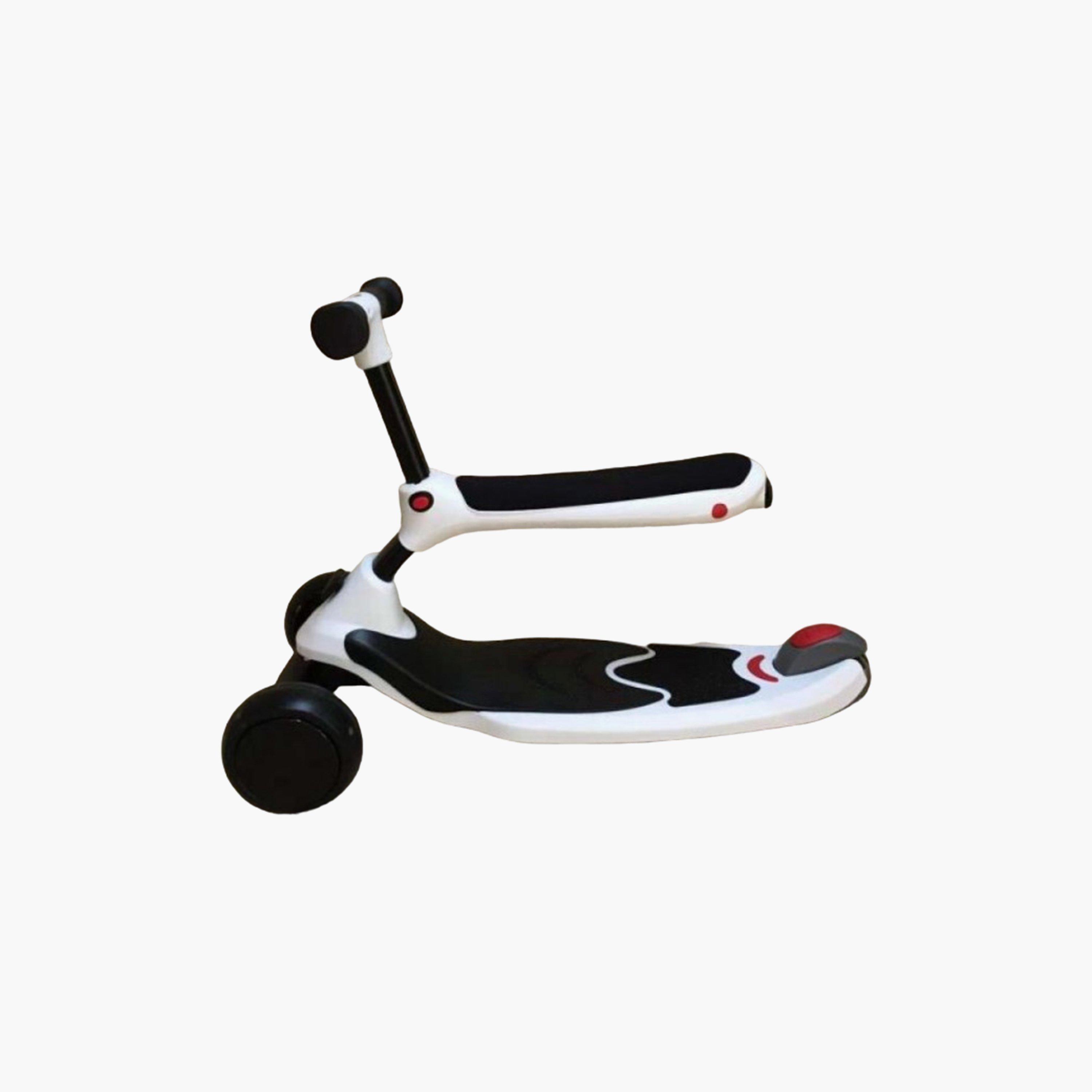 سكوتر 2 في 1 من بيبيدريم، ابيض-toys-outdoor-scooters-image-3