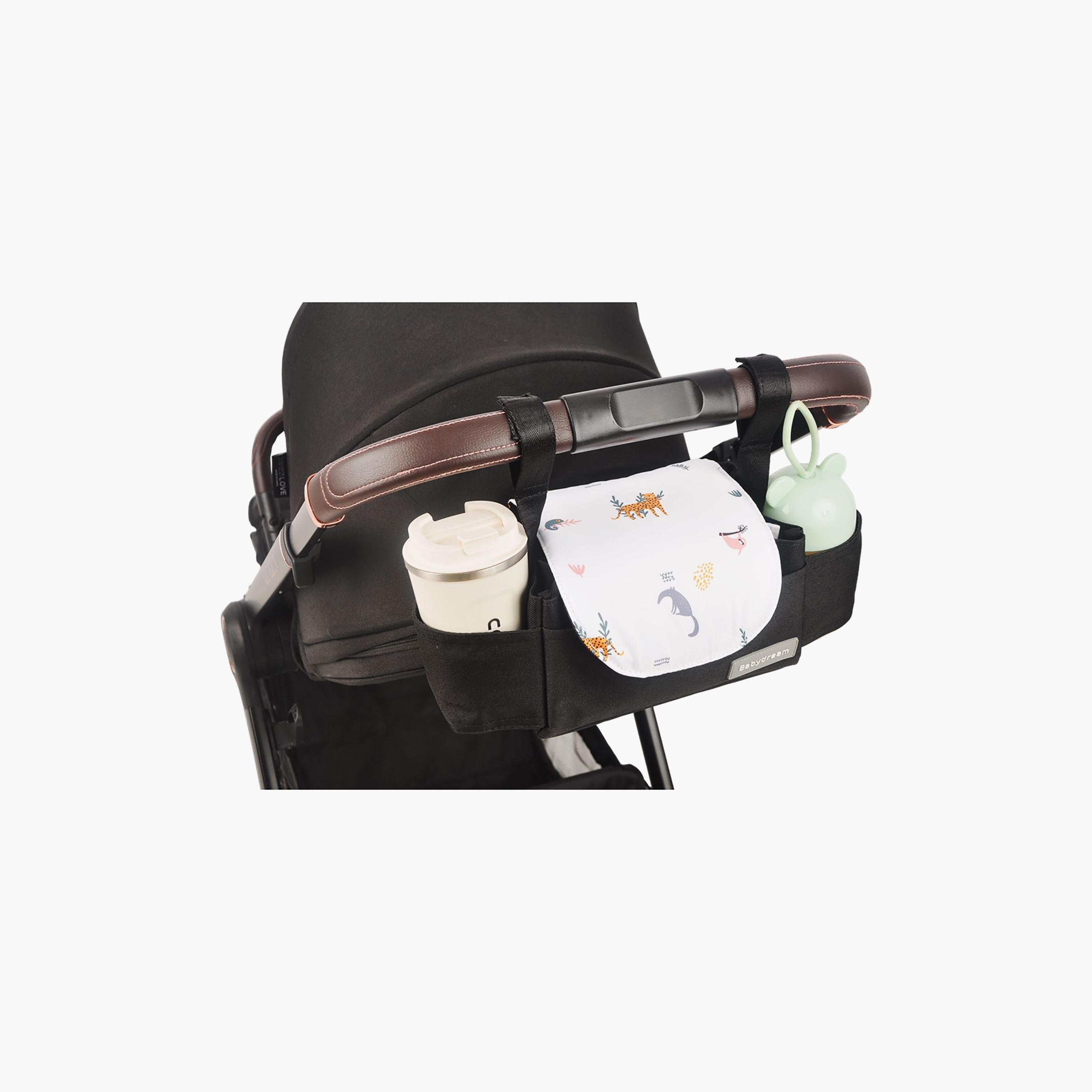 حقيبة تنظيم من أون ذا جو من بيبيدريم، باللون الأسود-baby-gear-strollersandprams-accessories-image-1