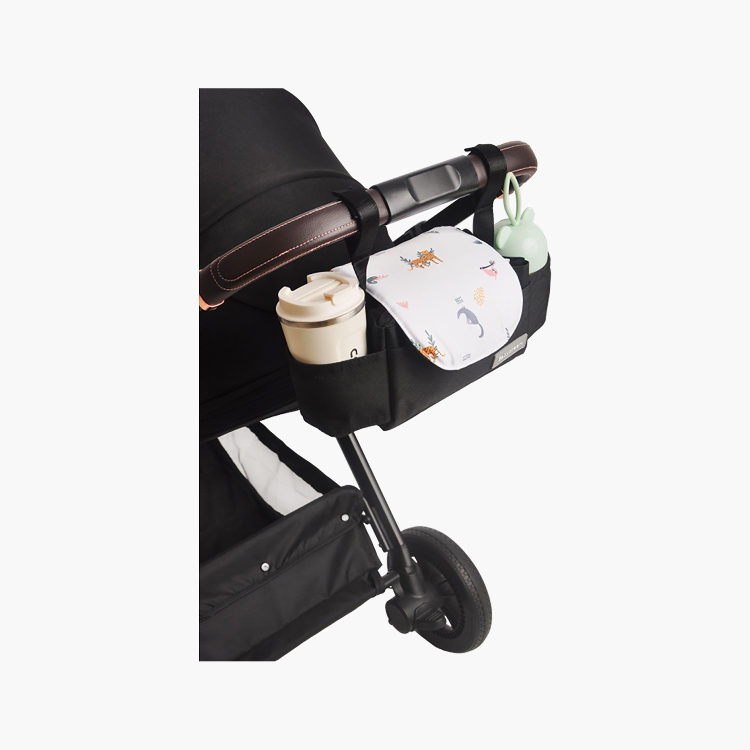 حقيبة تنظيم من أون ذا جو من بيبيدريم، باللون الأسود-baby-gear-strollersandprams-accessories-image-4