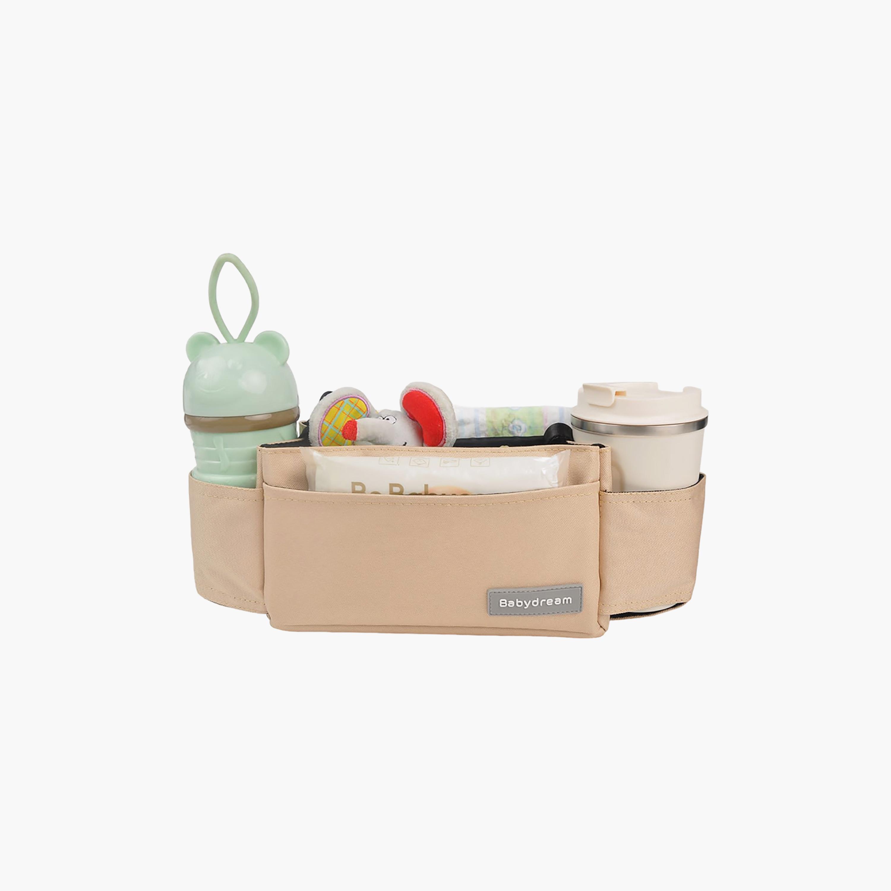Babydream On The Go Organizer Bag, Beige-baby-gear-strollersandprams-accessories-image-5