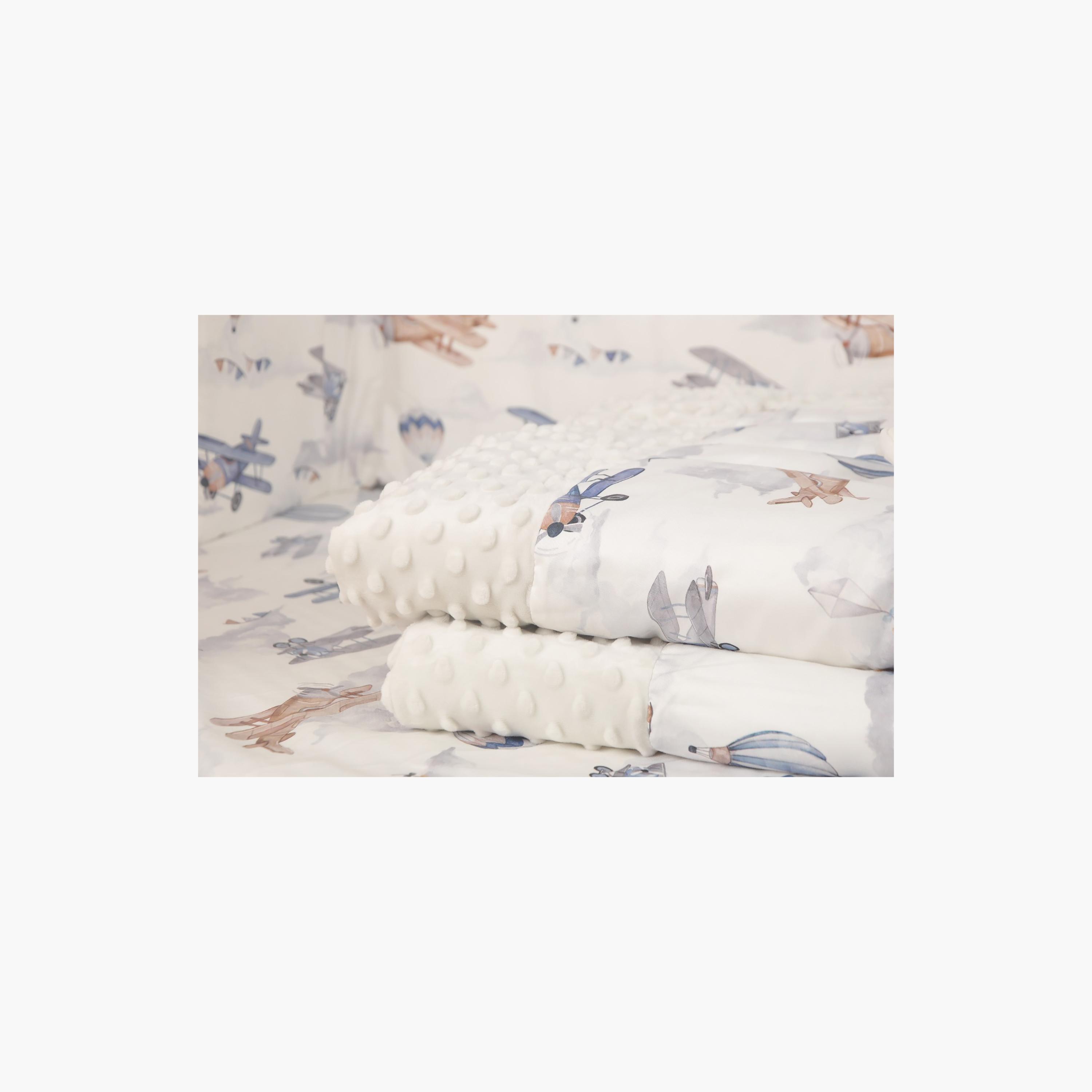 Babydream 4-Piece Crib Bedding Set, Grey-baby-nursery-babybedding-image-7