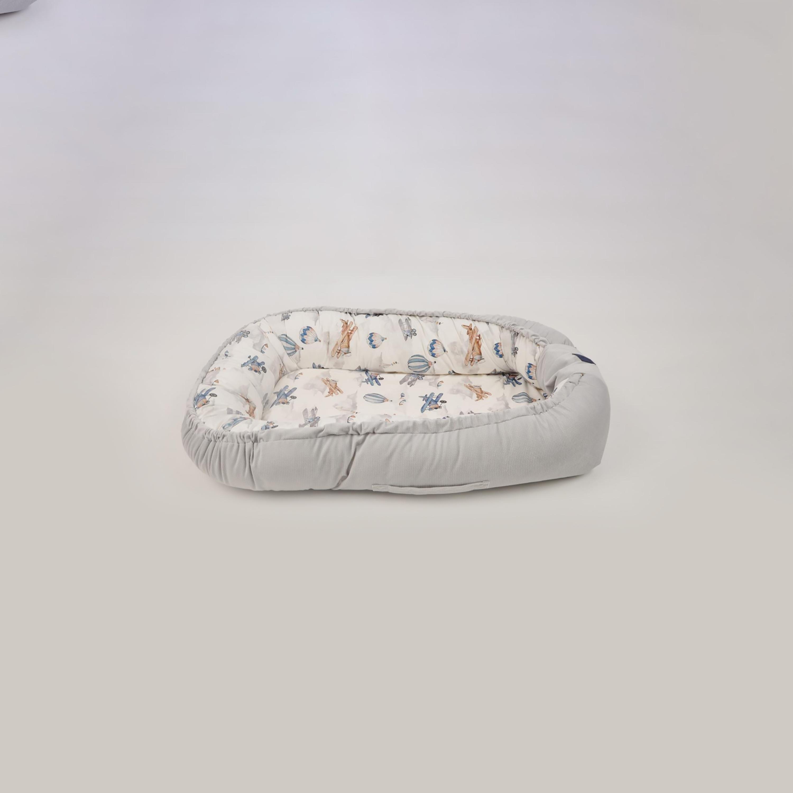 Babydream Portable Bassinet, Grey-baby-nursery-babybedding-image-4