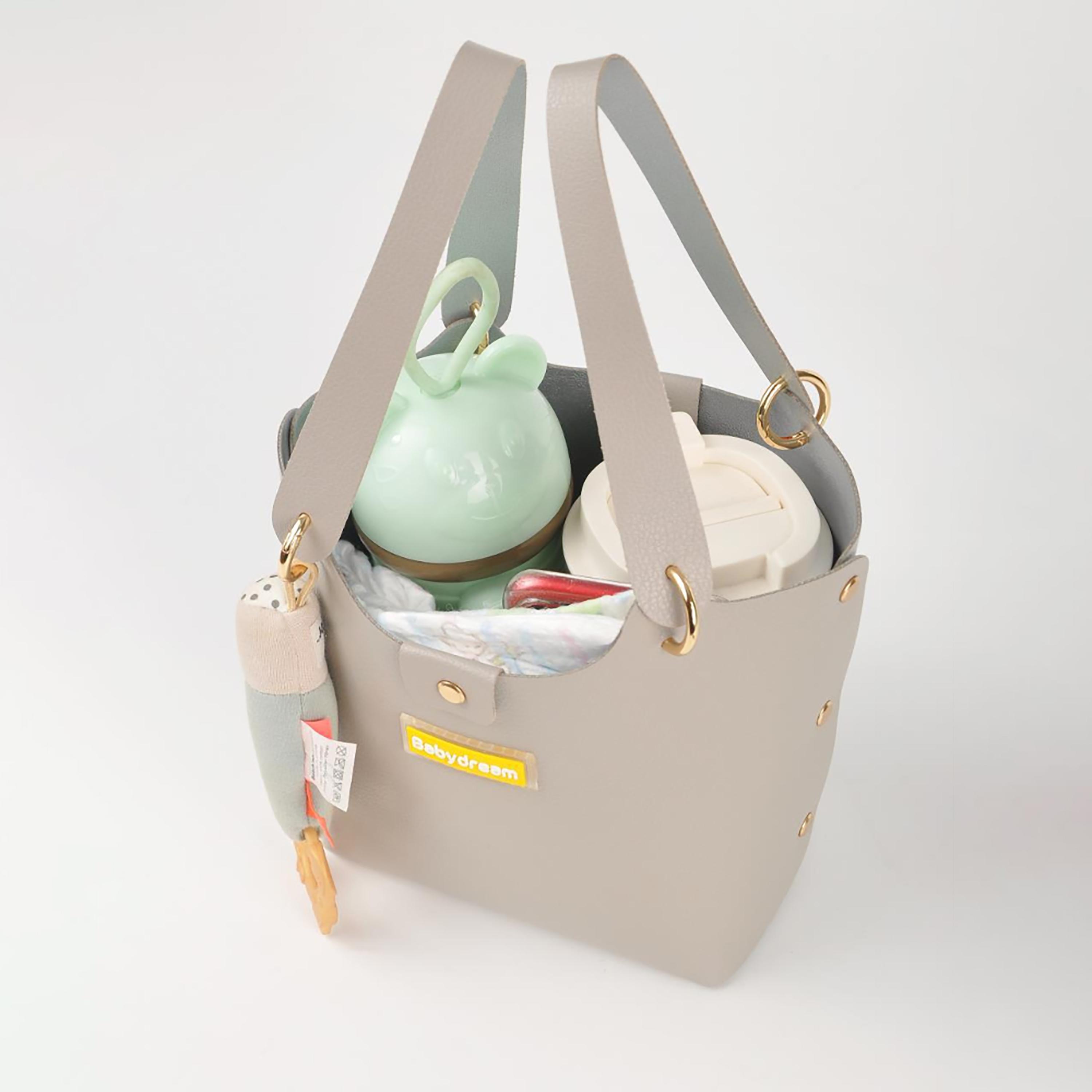 Babydream Leather Mom Handbag-baby-diapering-diaperbags-image-5