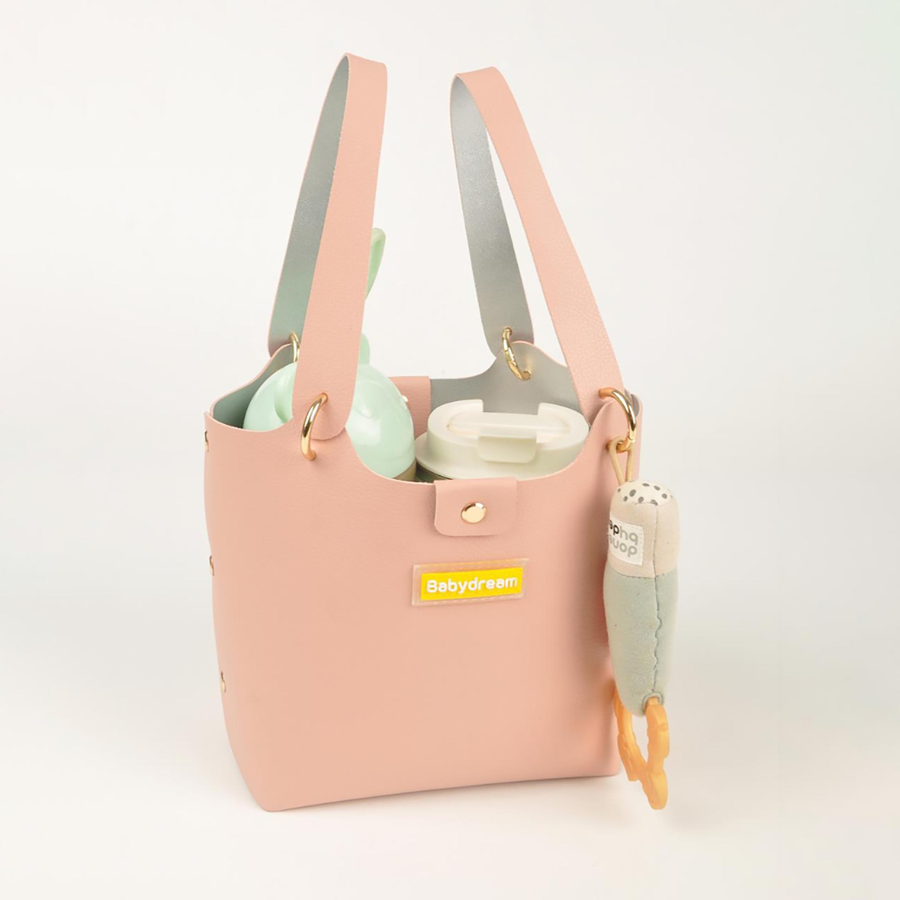 Babydream Leather Mom Handbag-baby-diapering-diaperbags-image-3