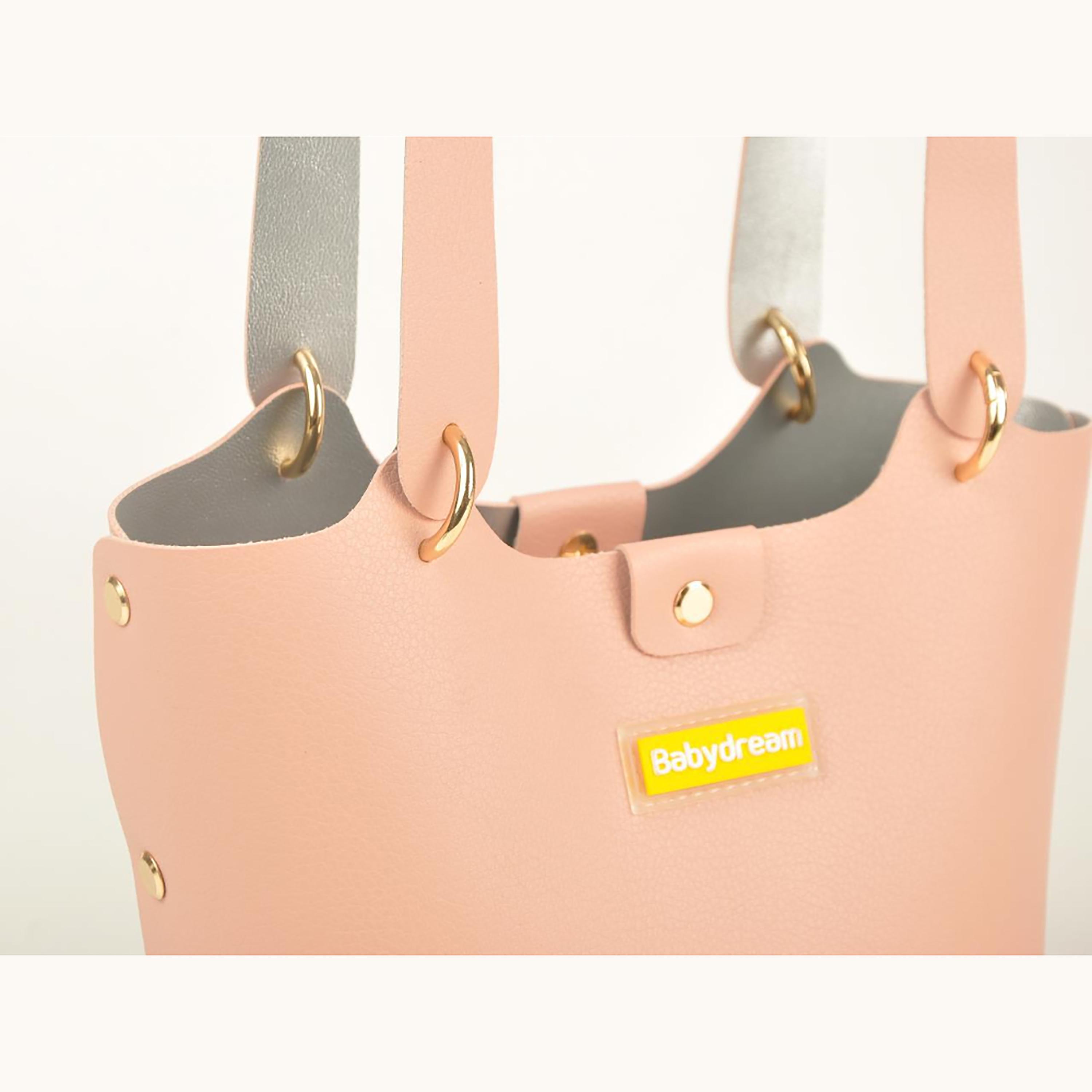 Babydream Leather Mom Handbag-baby-diapering-diaperbags-image-4