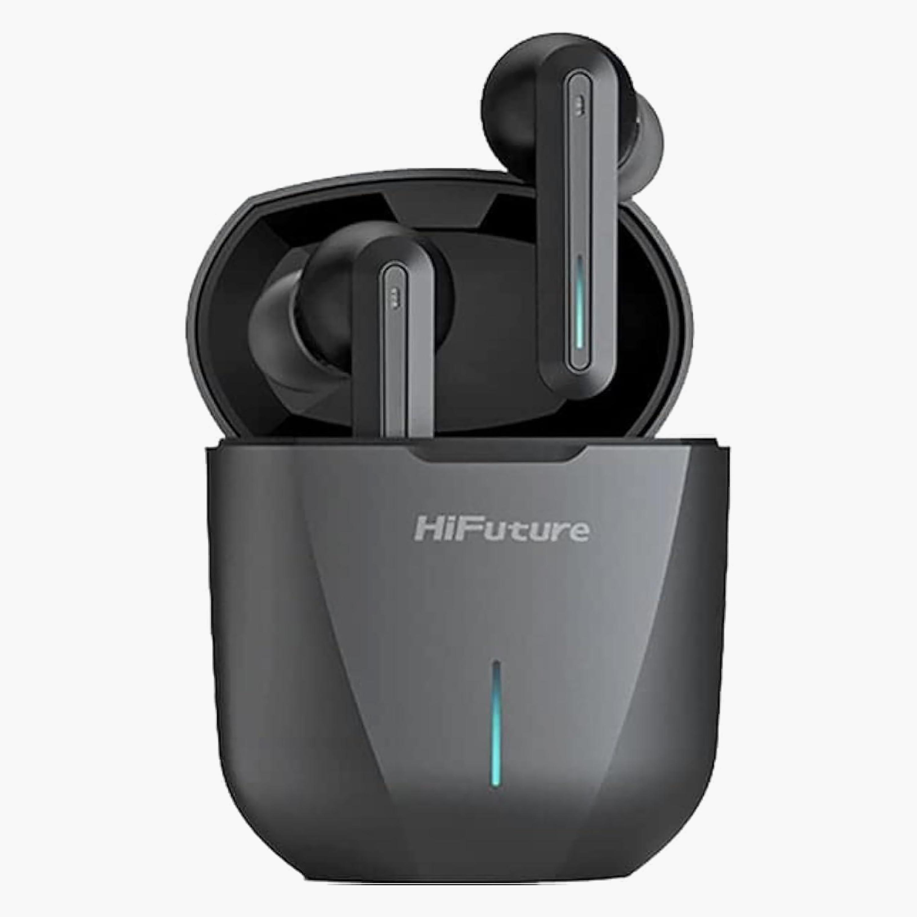 Hifuture Radge Gaming and Music True Wireless Earbuds | RADGE BLACK-electronics-headphonesandearphones-image-1