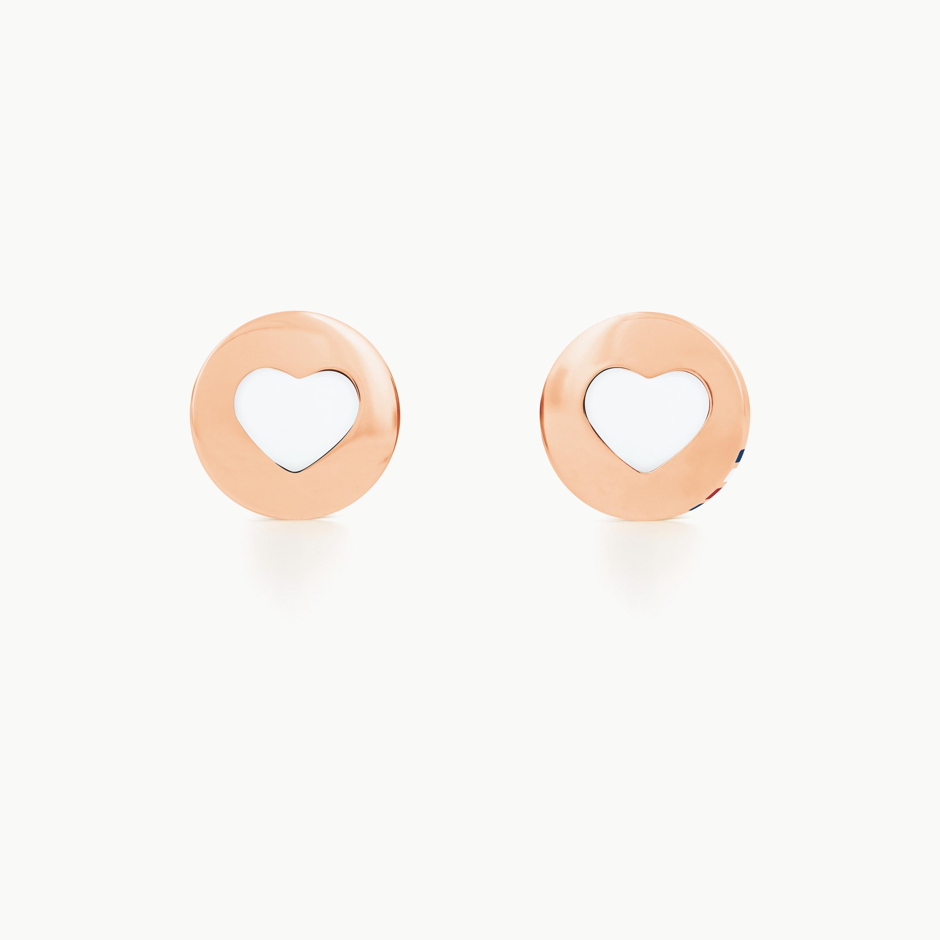 Tommy Hilfiger Rose Gold Fine Core Stud Earrings | 2701083-women-watchesandjewellery-jewellery-earrings-image-1