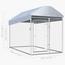 VidaXL Outdoor Dog Kennel with Roof - 200x100x125 cm-InfluencerCodes_Ramadan26_All_20012026-image-4