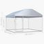 VidaXL Outdoor Dog Kennel with Roof - 200x200x135 cm-InfluencerCodes_Ramadan26_All_20012026-image-4