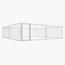 VidaXL Galvanised Steel Outdoor Dog Kennel - 400x400x100 cm-InfluencerCodes_Ramadan26_All_20012026-image-1