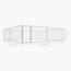 VidaXL Galvanised Steel Outdoor Dog Kennel - 400x400x100 cm-InfluencerCodes_Ramadan26_All_20012026-image-4