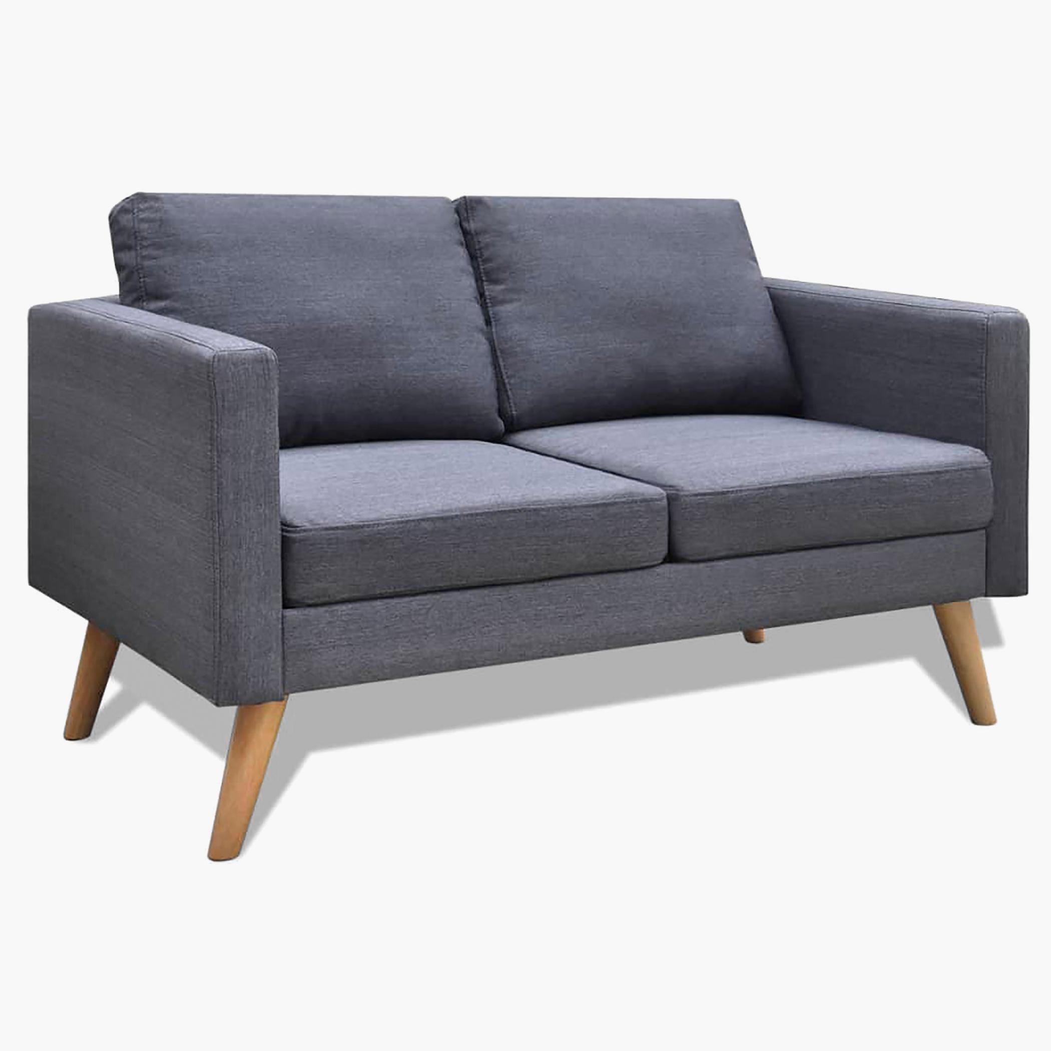 VidaXL 2-Seater Fabric Sofa
