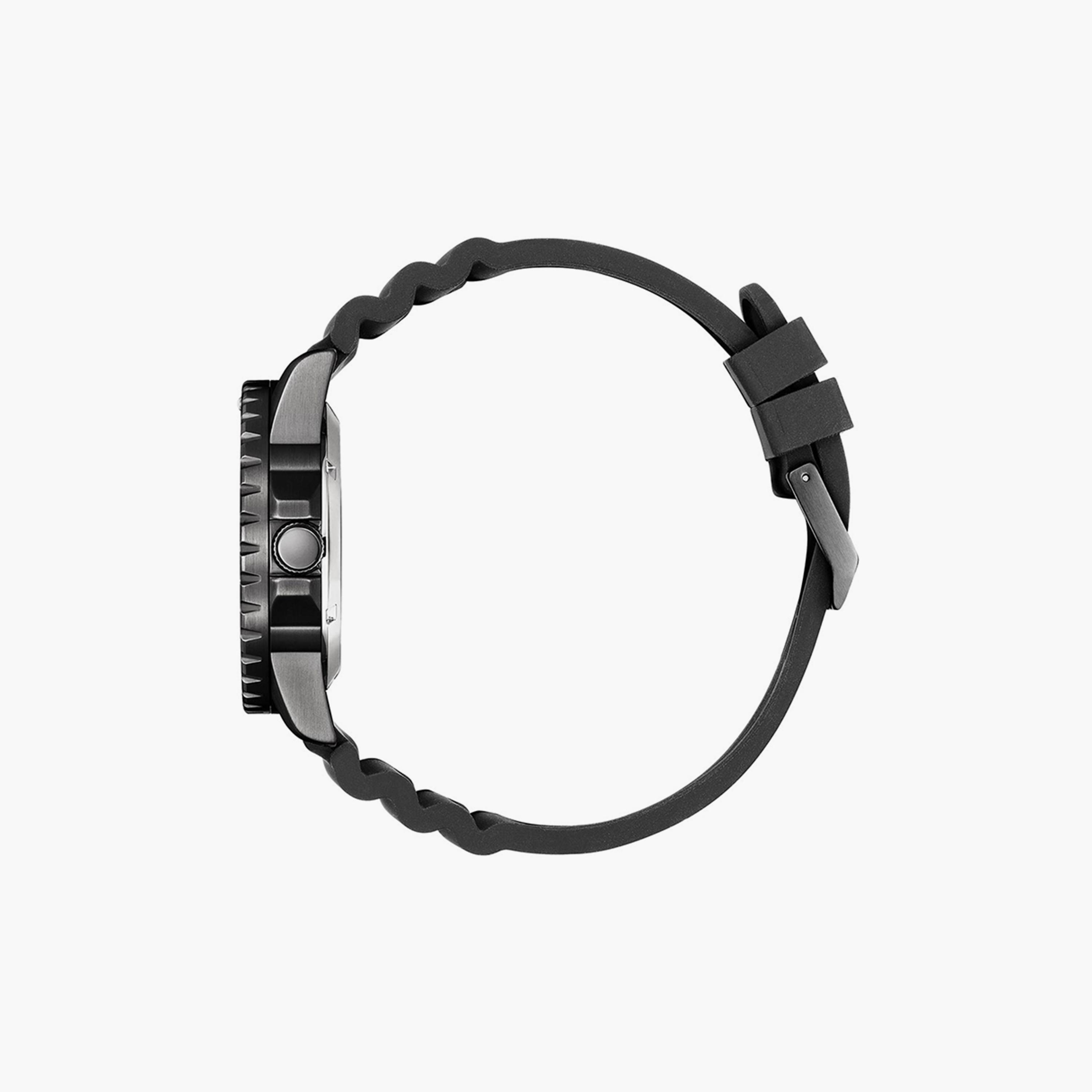 Citizen Men's 43 MM Black Analog Artificial Leather Strap Watch | NJ0125-11E-men-watchesandjewellery-watches-image-2