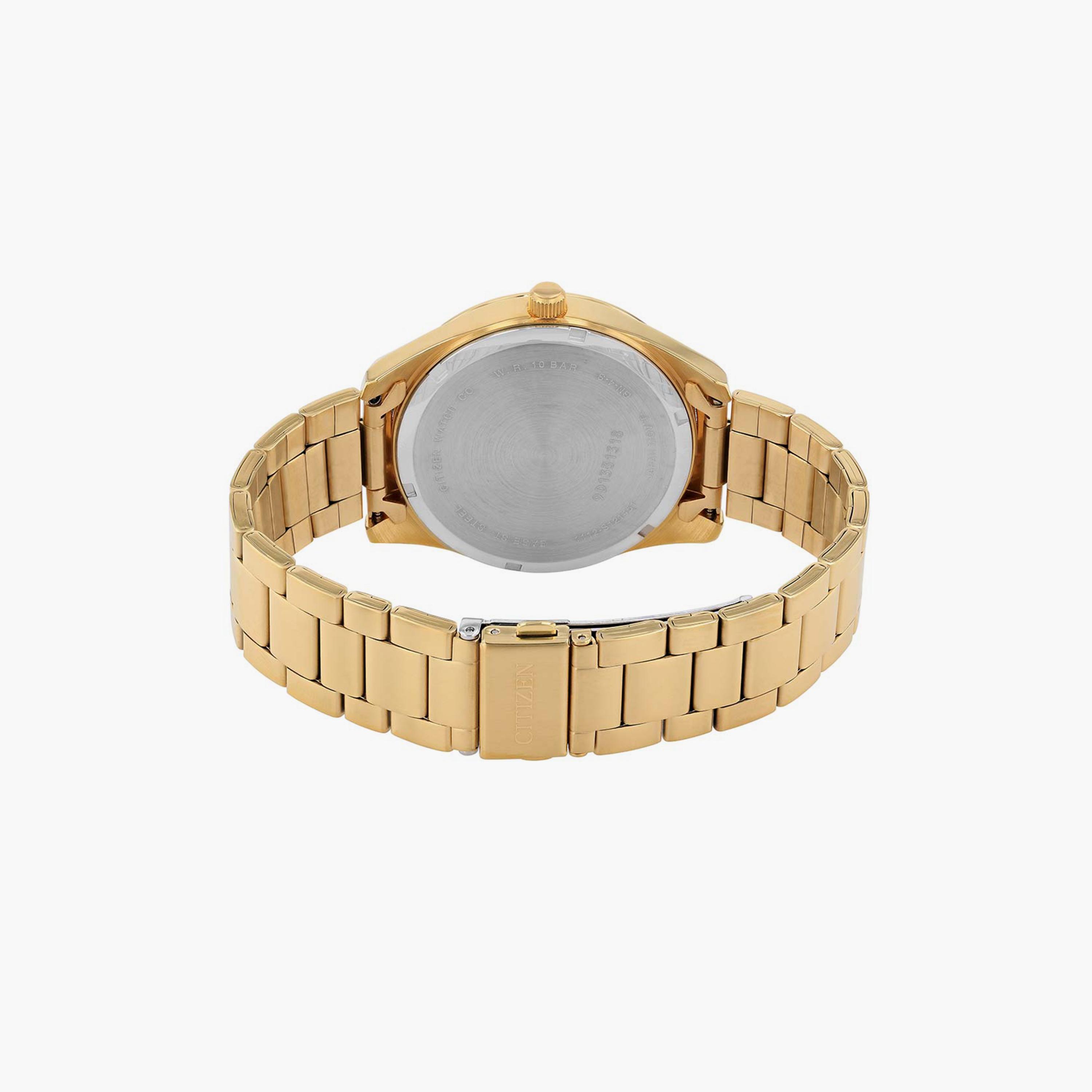 Citizen Men's 42 MM Gold Analog Stainless Steel Strap Watch | BI1032-58L-men-watchesandjewellery-watches-image-3
