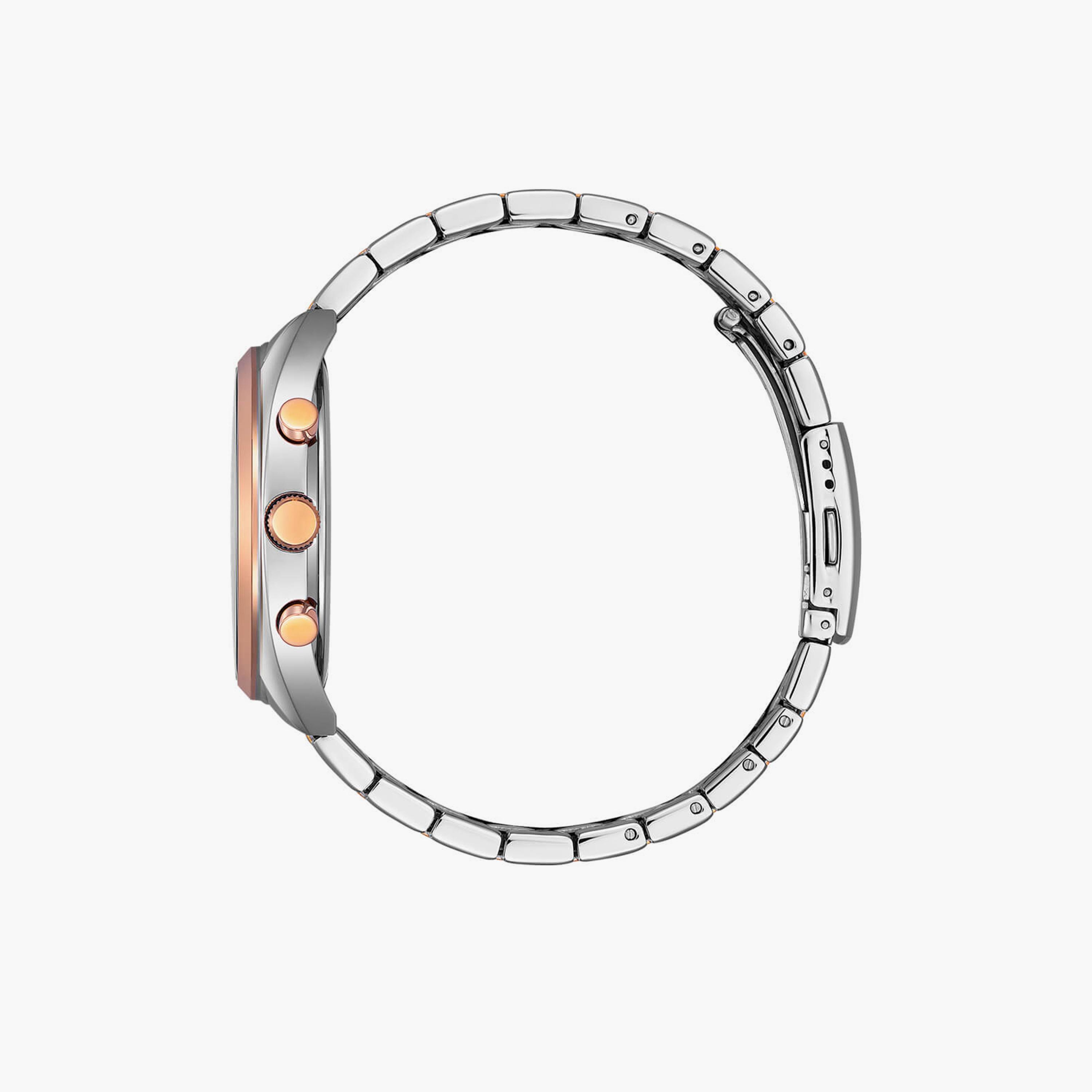 سيتيزن ساعة رجالية كرونوغراف 42 مم ستانلس ستيل فضي وذهبي | AN8216-50L-men-watchesandjewellery-watches-image-2