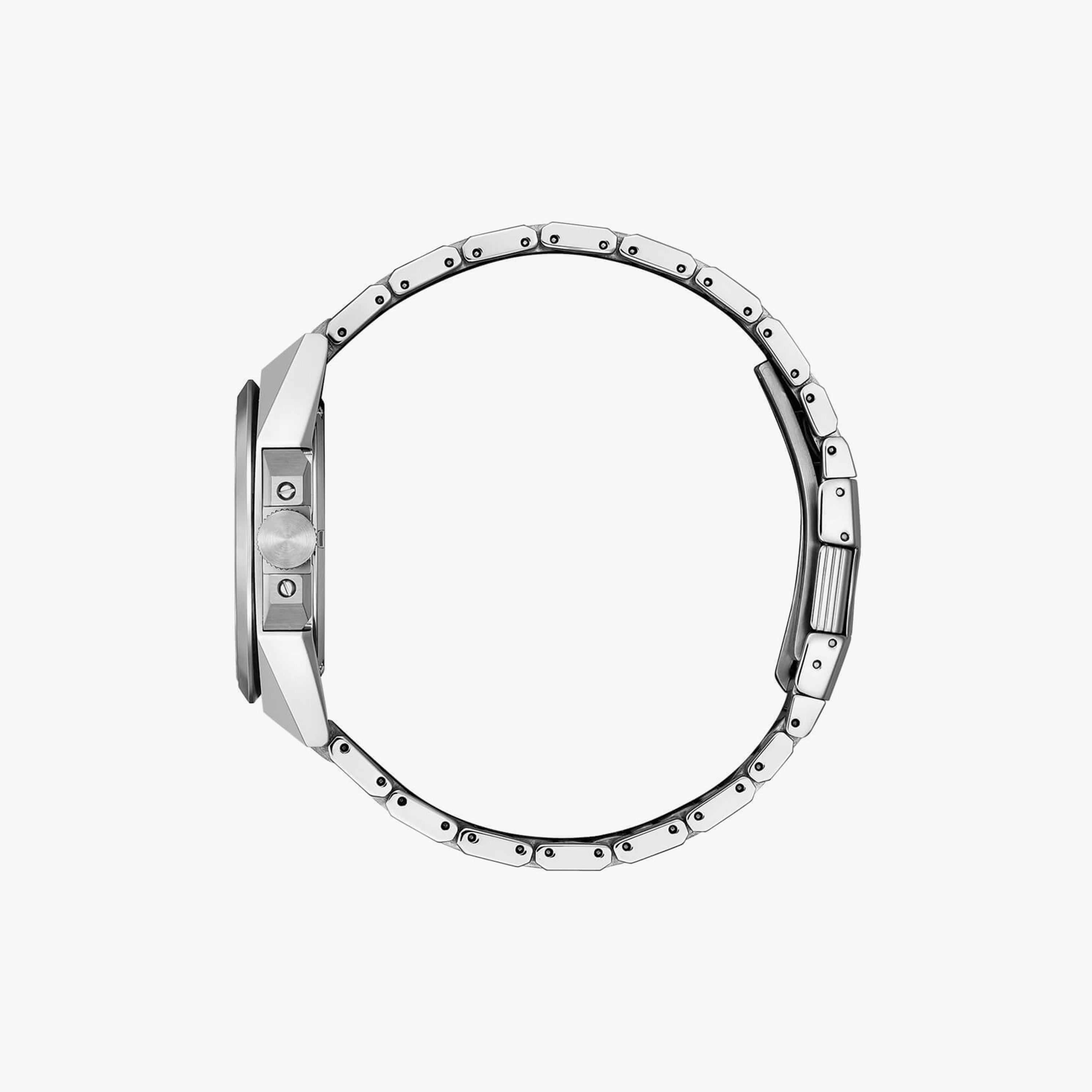 Citizen Men's 43 MM Silver & Gold Analog Stainless Steel Strap Watch | NB6010-81L-men-watchesandjewellery-watches-image-2