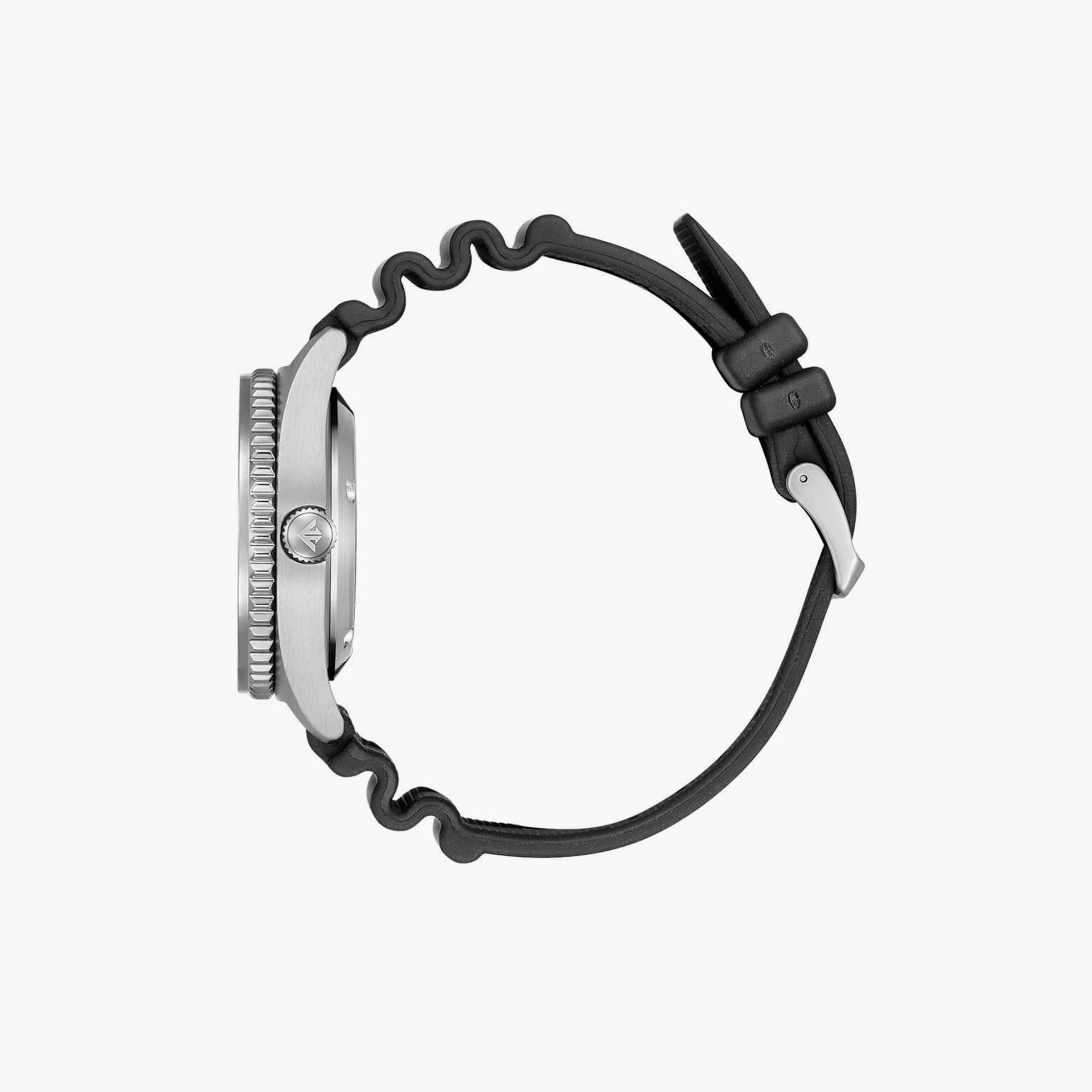 Citizen Men's 41 MM Black Analog Artificial Leather Strap Watch | NY0120-01Z-men-watchesandjewellery-watches-image-2