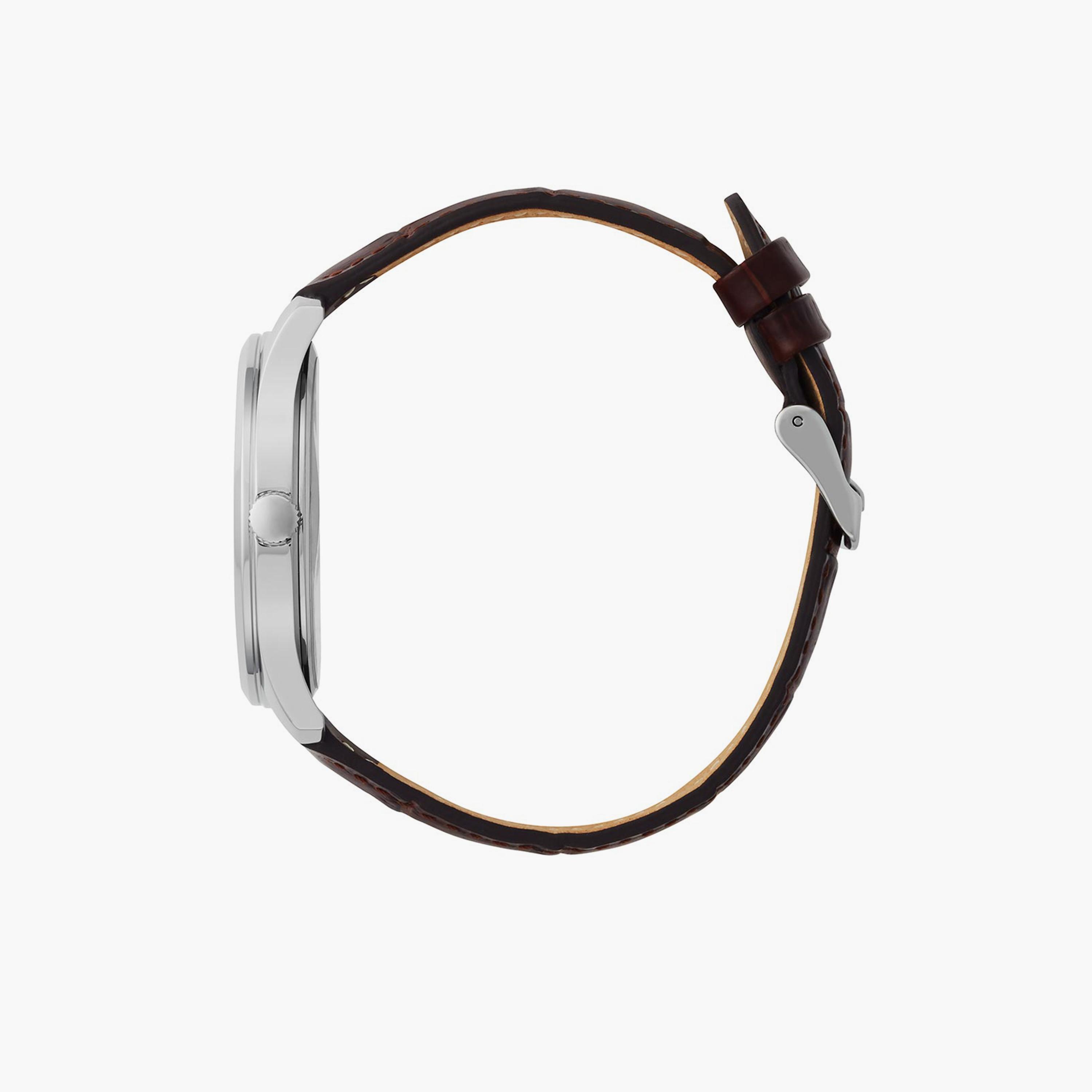 Citizen Men's 42 MM Brown Analog Leather Strap Watch | BH5000-08A-men-watchesandjewellery-watches-image-2