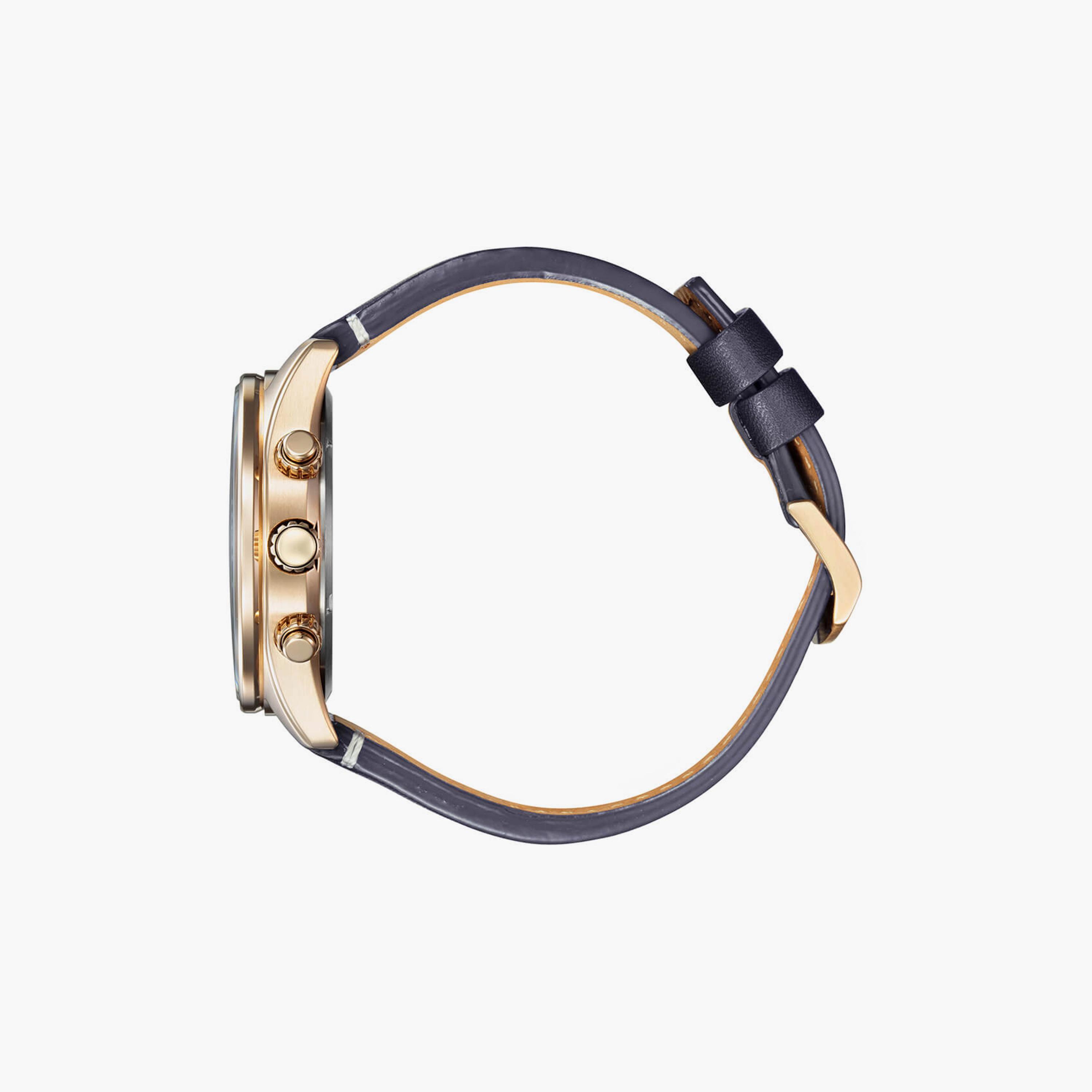 سيتيزن ايكو-درايف ساعة رجالية كرونوغراف 43 مم جلد أسود | CA0773-15E-men-watchesandjewellery-watches-image-2
