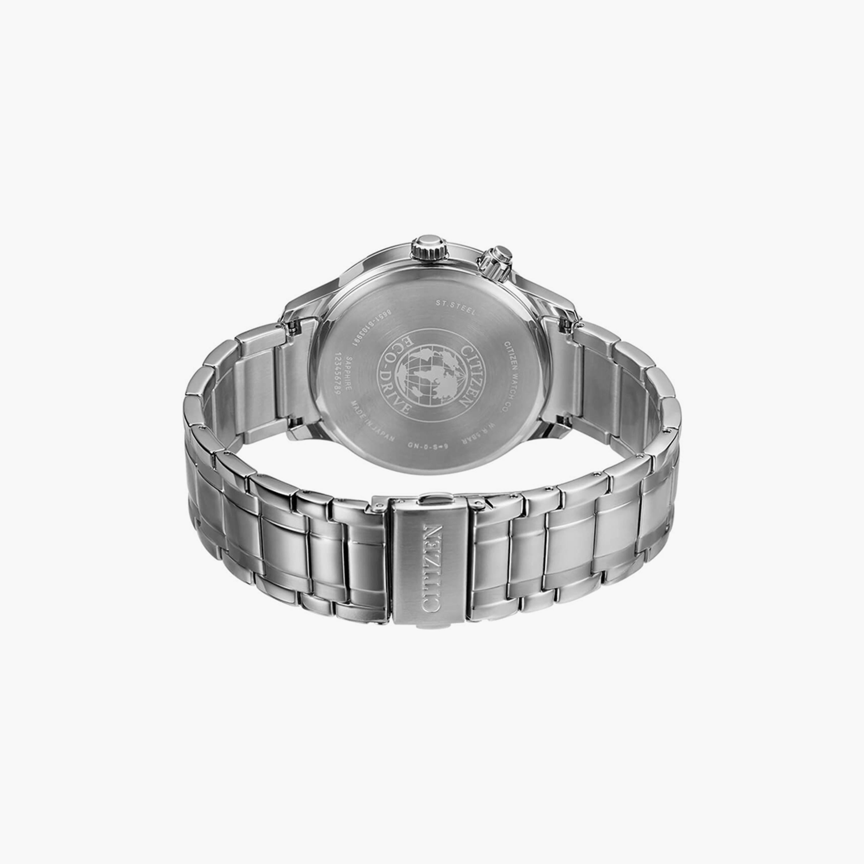 Citizen Men's 42 MM Silver Chronograph Stainless Steel Strap Watch | AP1050-81E-men-watchesandjewellery-watches-image-3