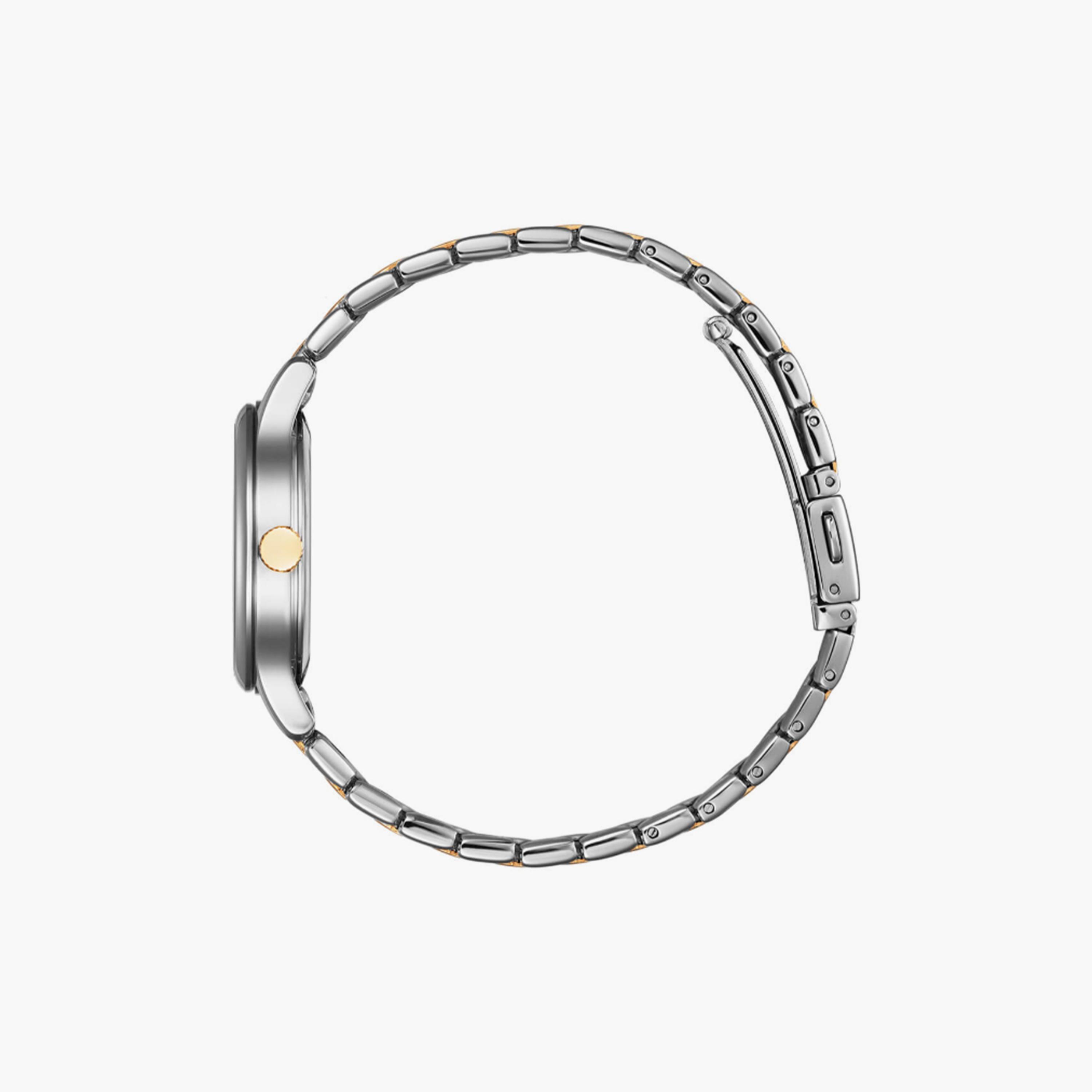 سيتيزن إيكو-درايف ساعة انالوج 31 مم ستانلس ستيل ذهبي وفضي | EM0896-89Y-women-watchesandjewellery-watches-image-2