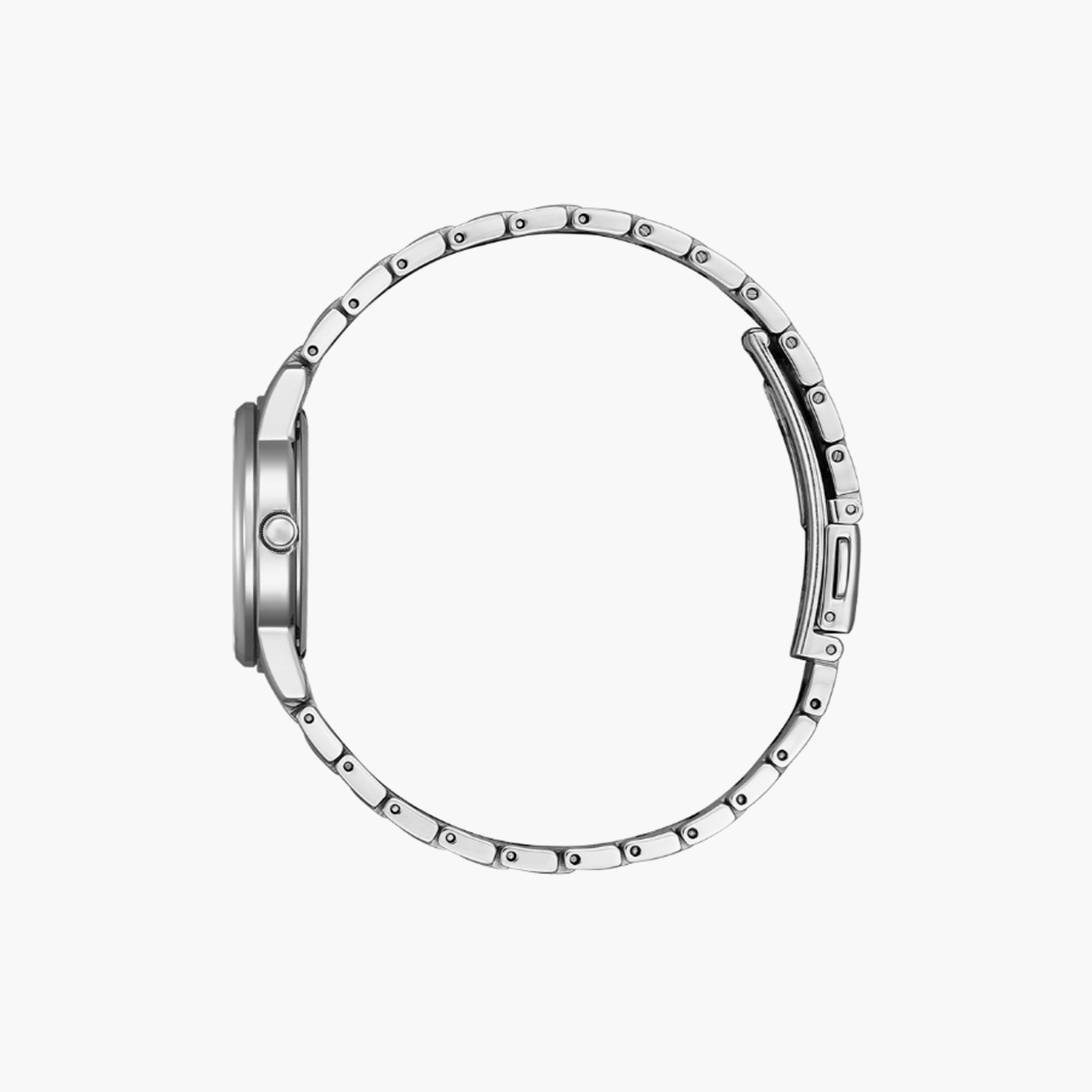 Citizen Eco-Drive 28 MM Silver Analog Stainless Steel Strap Watch | EW2318-73A-women-watchesandjewellery-watches-image-3