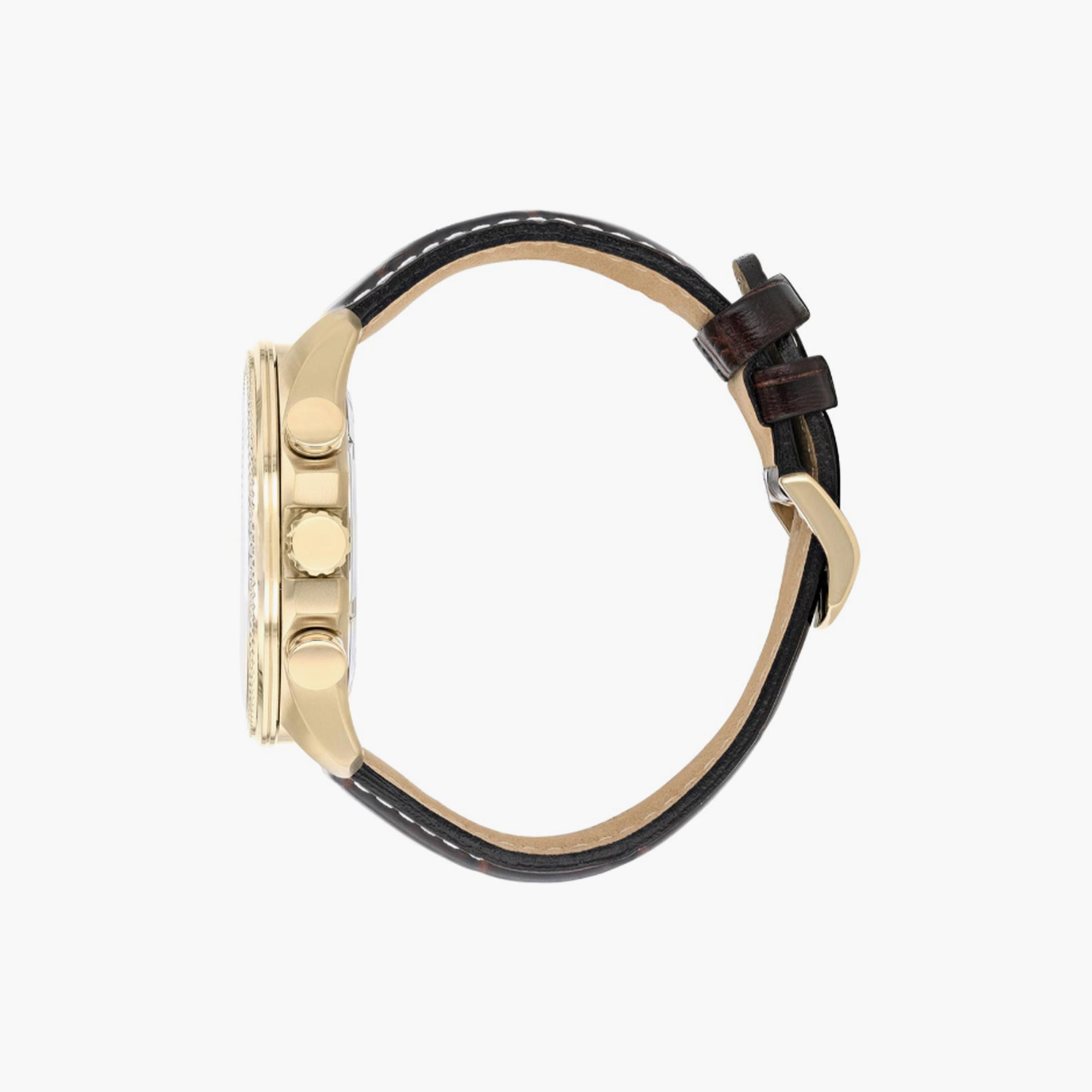 سيتيزن ايكو-درايف ساعة رجالية كرونوغراف 48 مم جلد بني | BL5403-03X-men-watchesandjewellery-watches-image-2