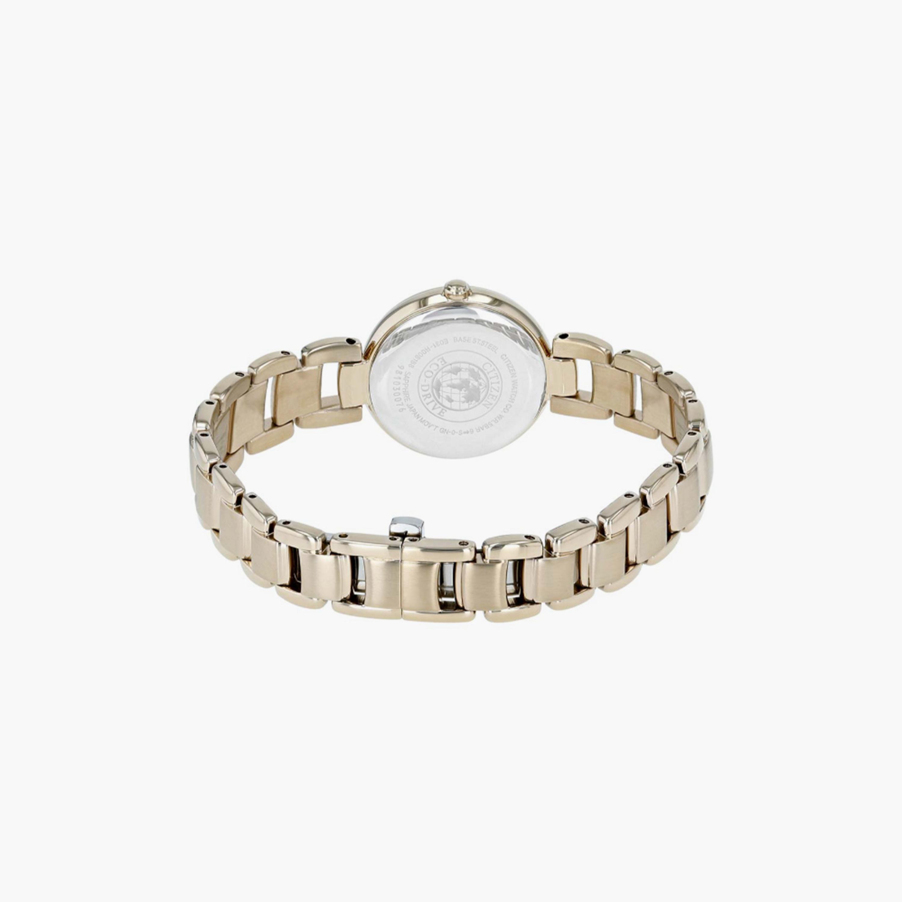 سيتيزن إيكو-درايف ساعة انالوج 29 مم ستانلس ستيل روز جولد | EM0533-82Y-women-watchesandjewellery-watches-image-3
