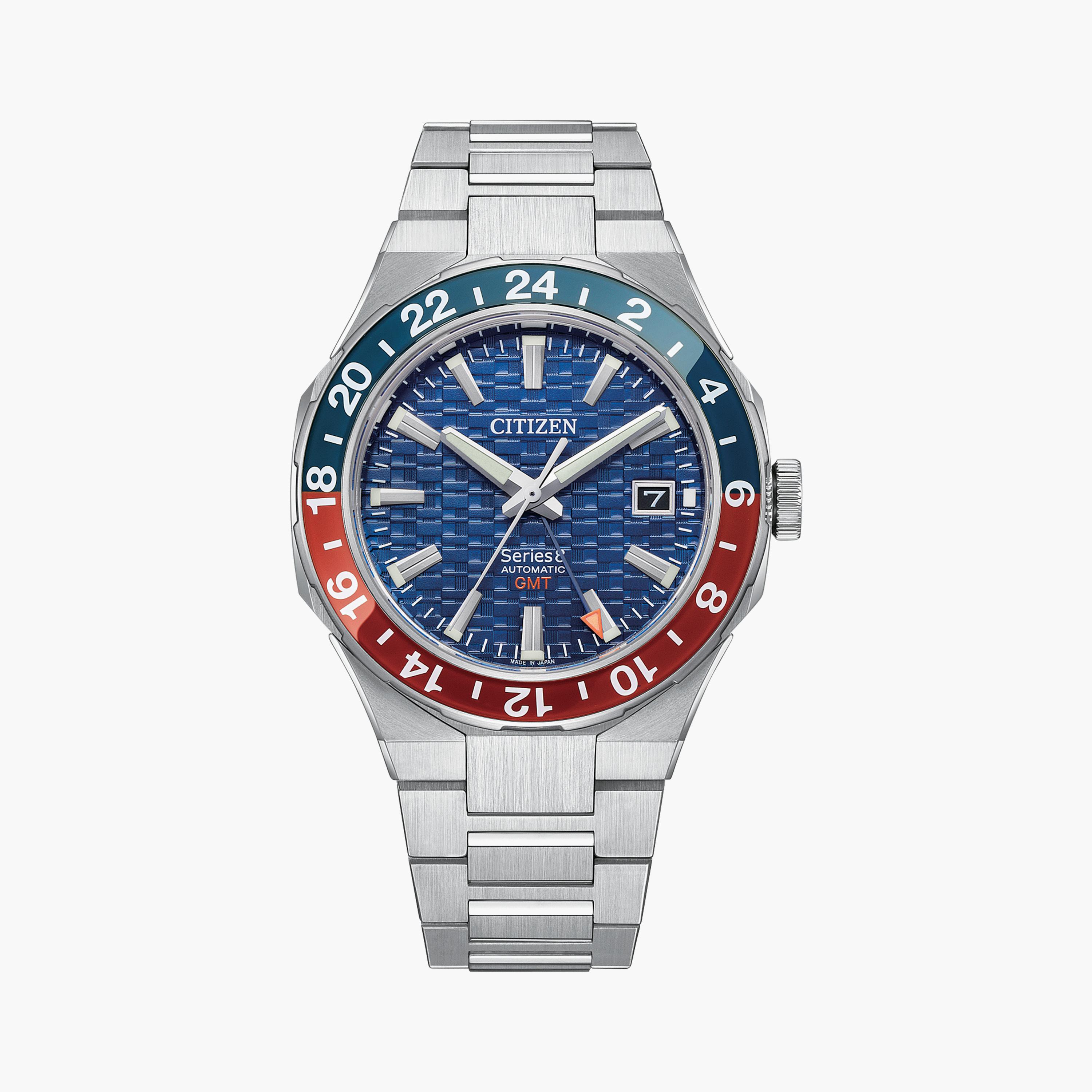 Citizen Men's 41 MM Silver Analog Stainless Steel Strap Watch | NB6030-59L-men-watchesandjewellery-watches-image-1