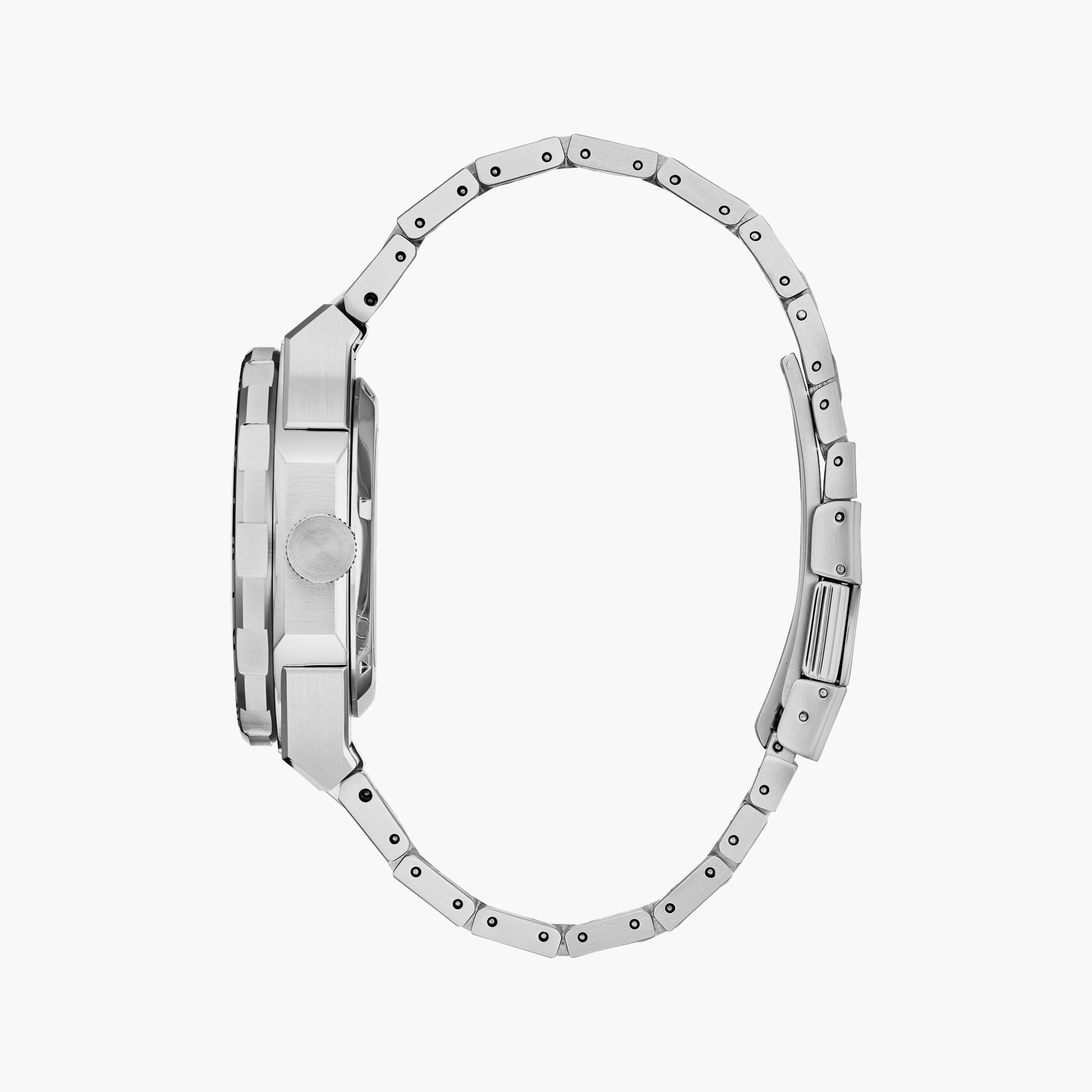Citizen Men's 41 MM Silver Analog Stainless Steel Strap Watch | NB6030-59L-men-watchesandjewellery-watches-image-2