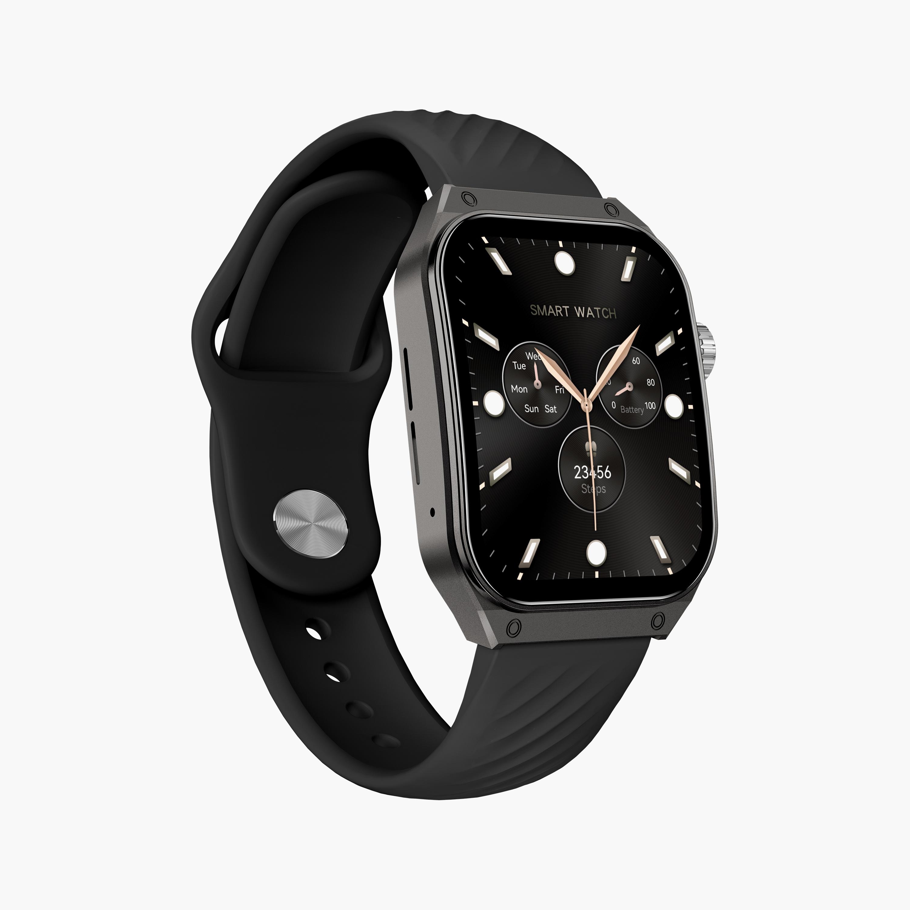 Kenneth Scott Unisex Brown Silicone Strap Smart Watch | KCRV9-XSBBE-men-watchesandjewellery-watches-image-3