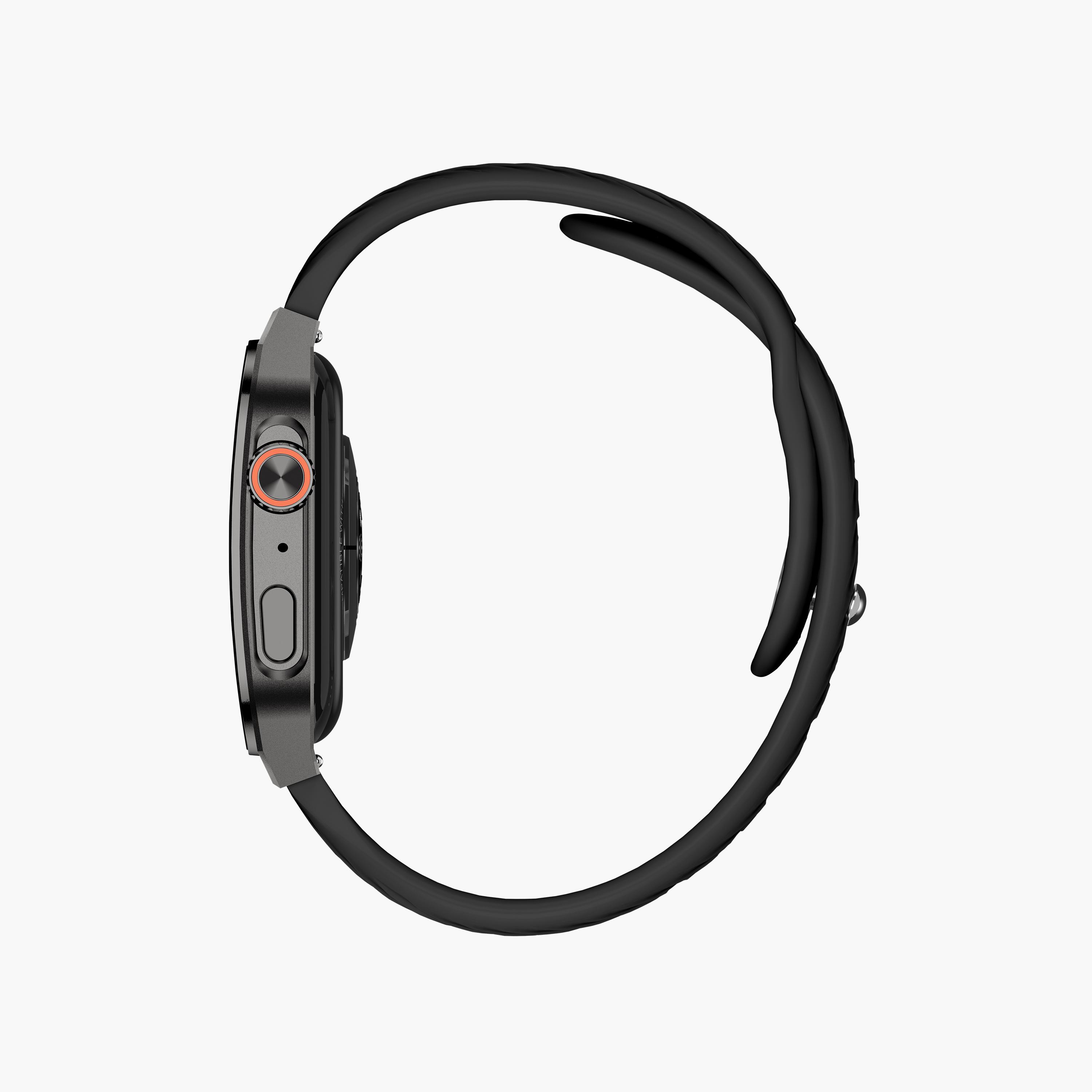 Kenneth Scott Unisex Brown Silicone Strap Smart Watch | KCRV9-XSBBE-men-watchesandjewellery-watches-image-4
