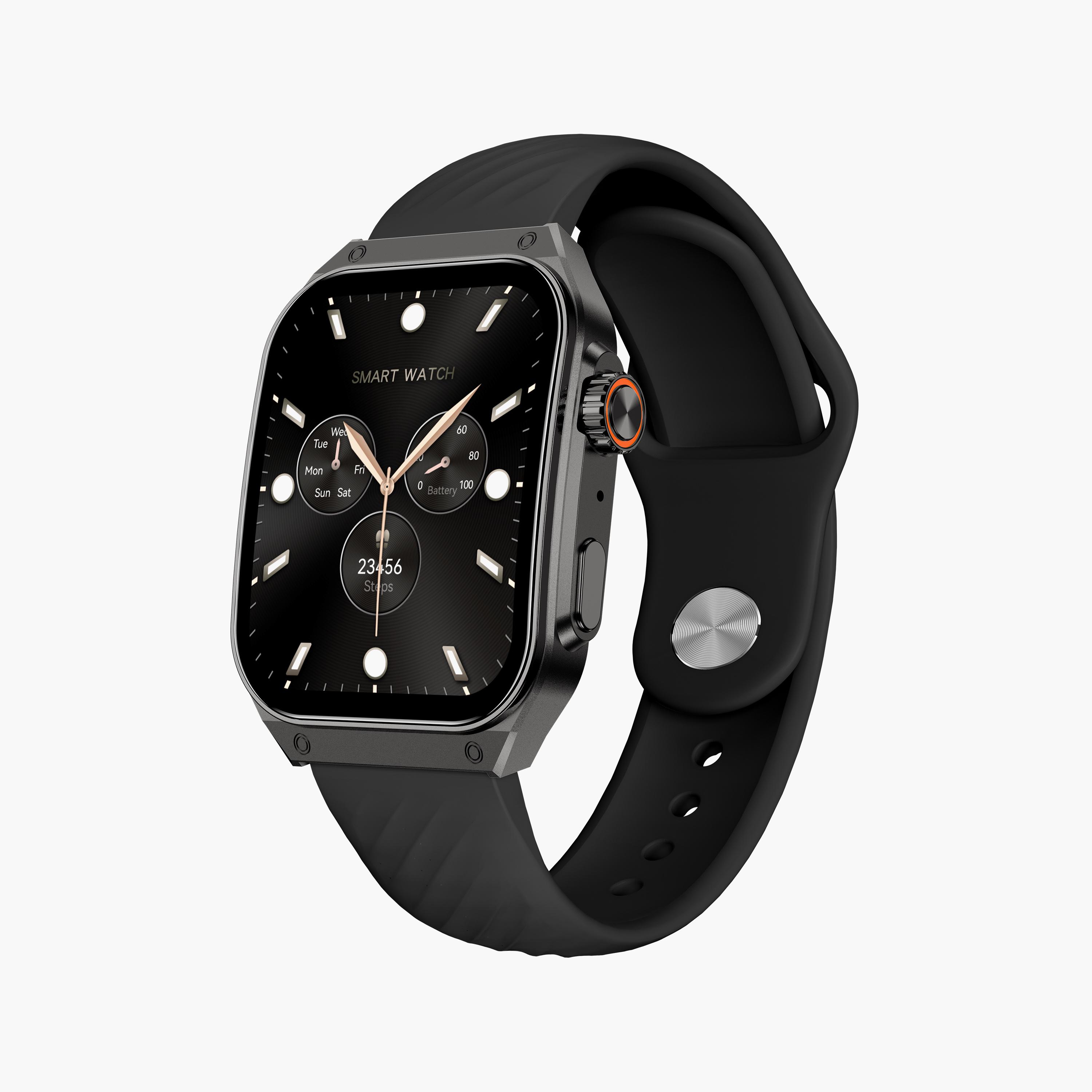 كينيث سكوت ساعة ذكية لكلا الجنسين سوار سيليكون أسود | KCRV9-XSBBB-men-watchesandjewellery-watches-image-2