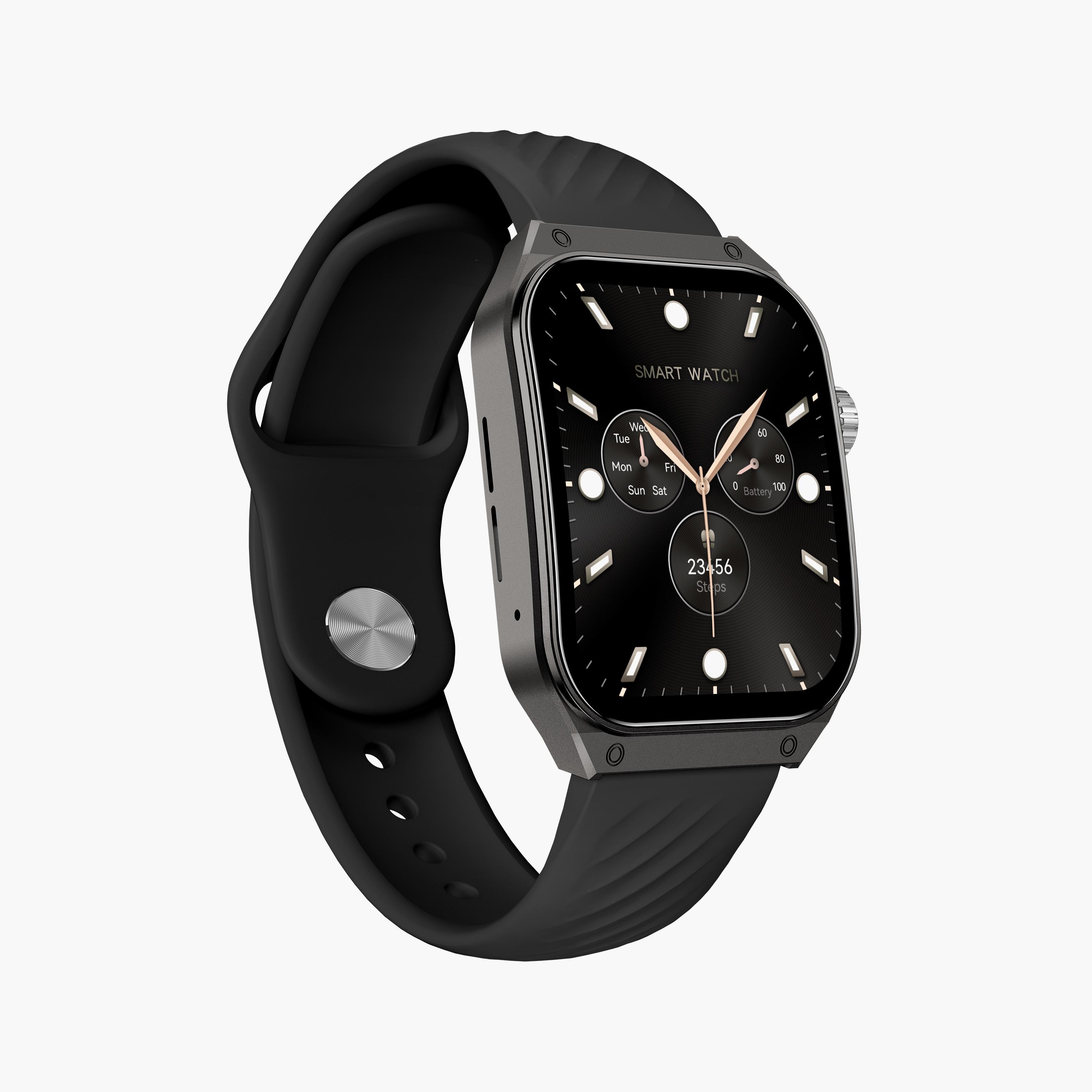 كينيث سكوت ساعة ذكية لكلا الجنسين سوار سيليكون أسود | KCRV9-XSBBB-men-watchesandjewellery-watches-image-3