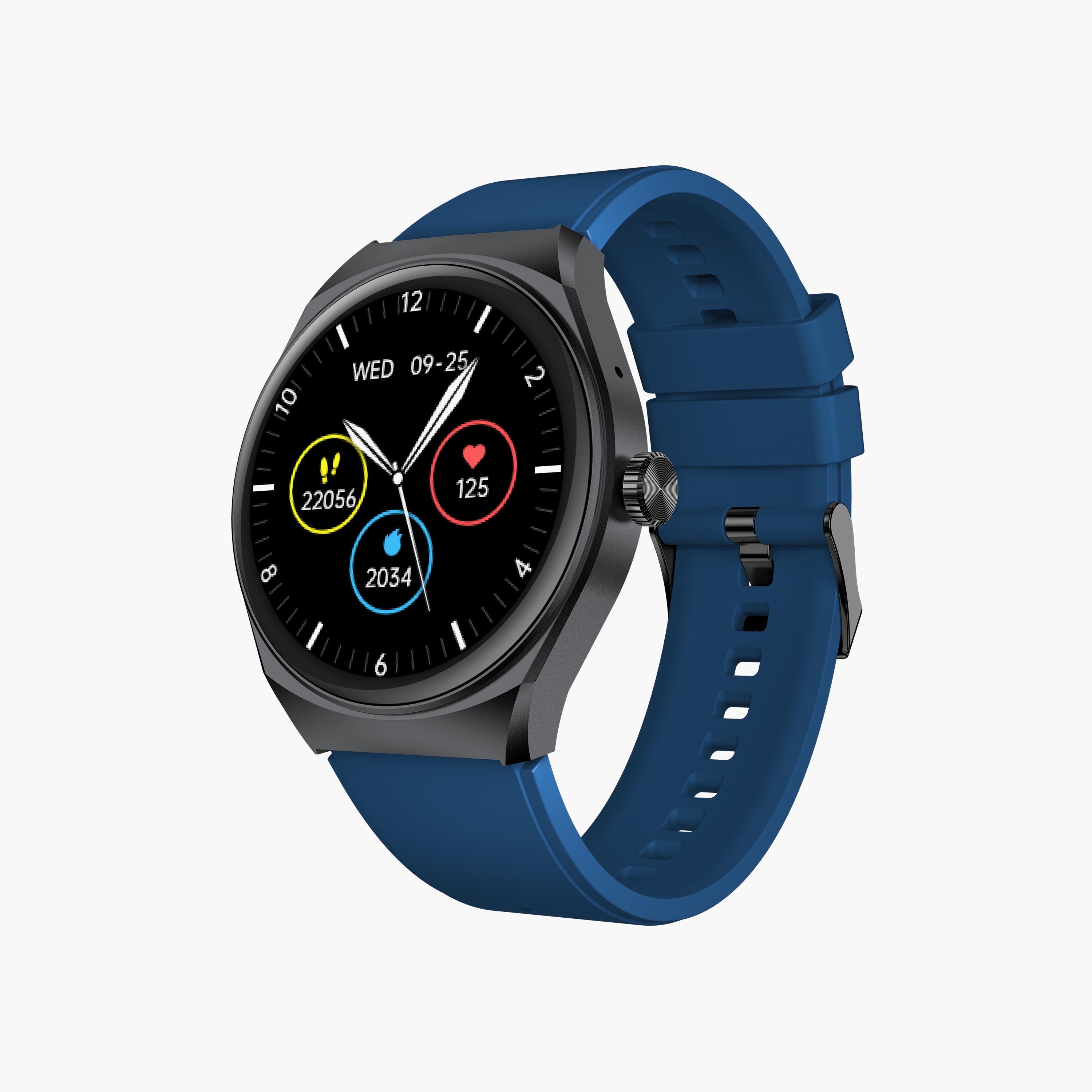 Kenneth Scott Unisex Multi Colour Dial Smart Watch with Interchangeable Strap | KG9SE-XSBBL-men-watchesandjewellery-watches-image-3