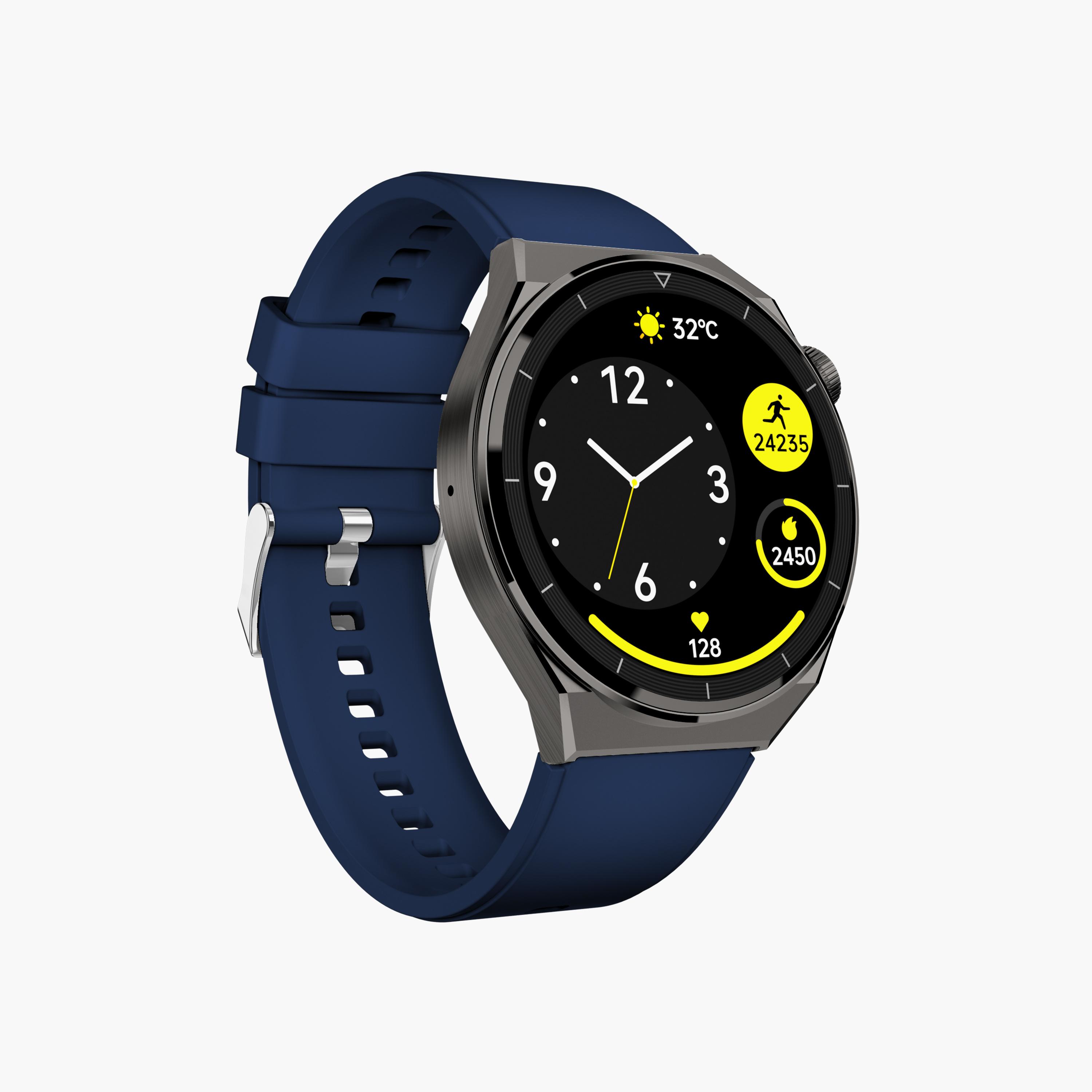 Kenneth Scott Unisex Multi Colour Dial Smart Watch with Interchangeable Strap | KG9X-XSBBL-men-watchesandjewellery-watches-image-5
