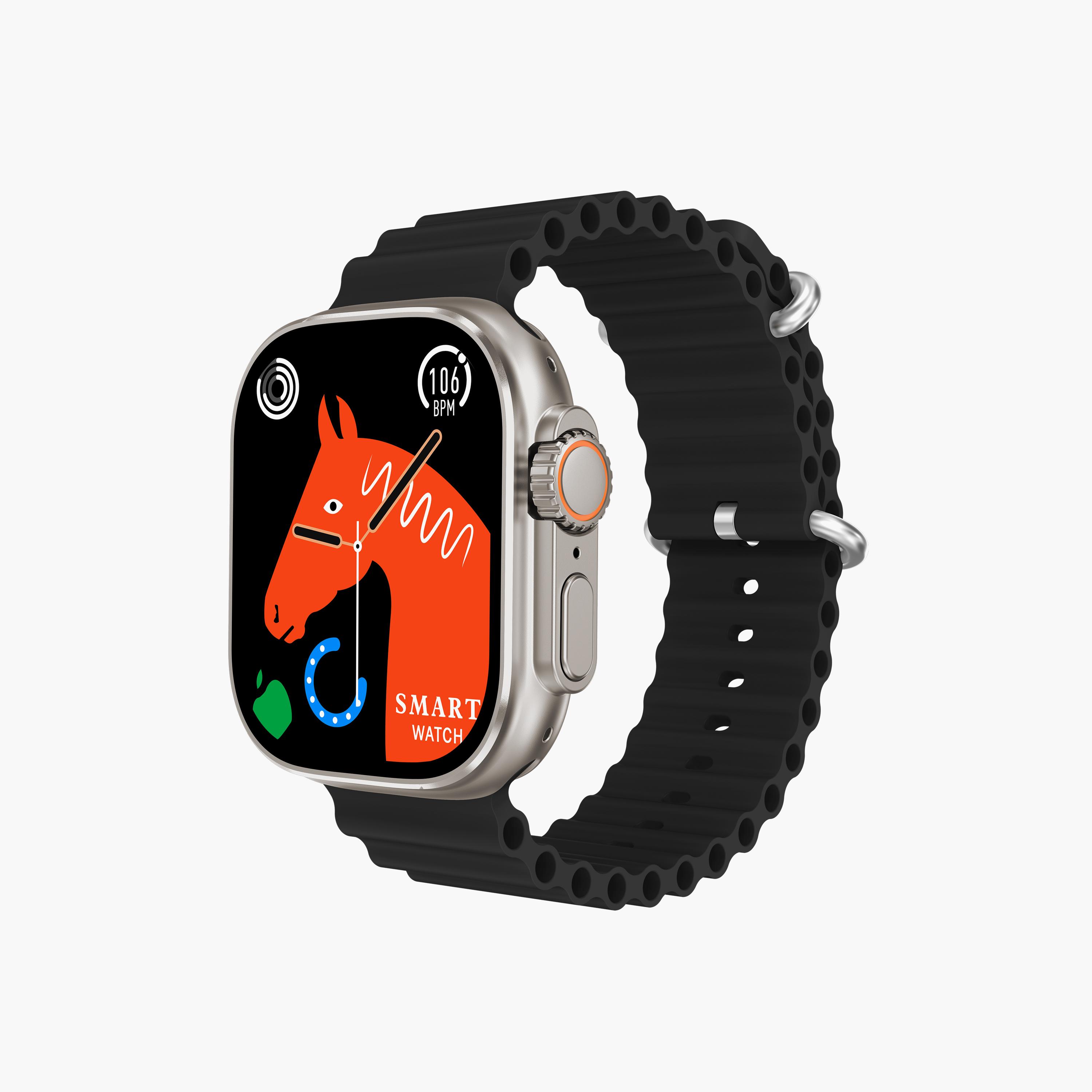 Kenneth Scott Unisex Multi Colour Dial Smart Watch with Interchangeable Strap | KULMX-SSBBH-men-watchesandjewellery-watches-image-4
