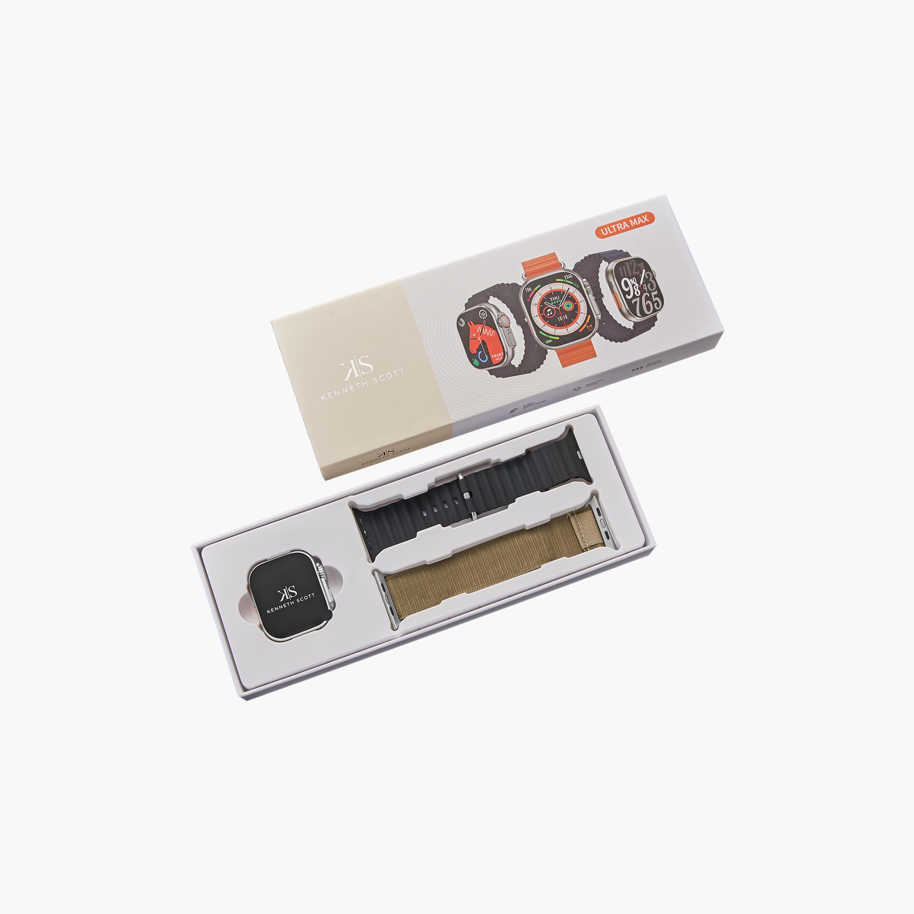 Kenneth Scott Unisex Multi Colour Dial Smart Watch with Interchangeable Strap | KULMX-SSBBH-men-watchesandjewellery-watches-image-5