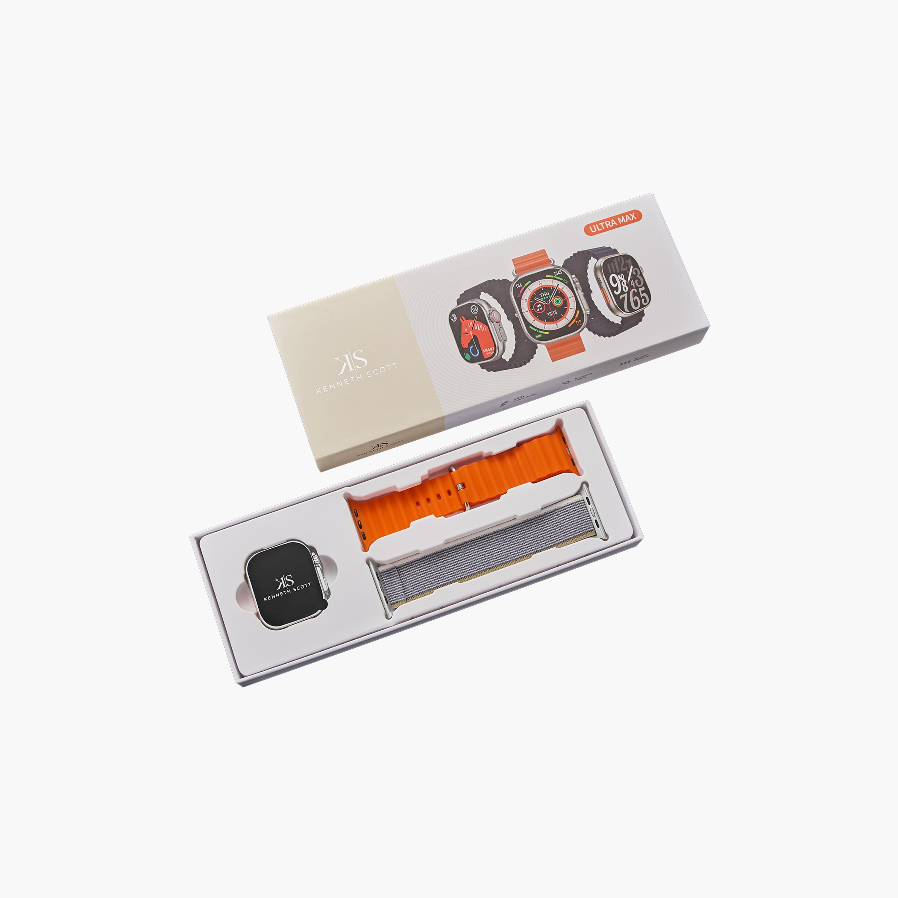 Kenneth Scott Unisex Multi Colour Dial Smart Watch with Interchangeable Strap | KULMX-SSOBX-men-watchesandjewellery-watches-image-2