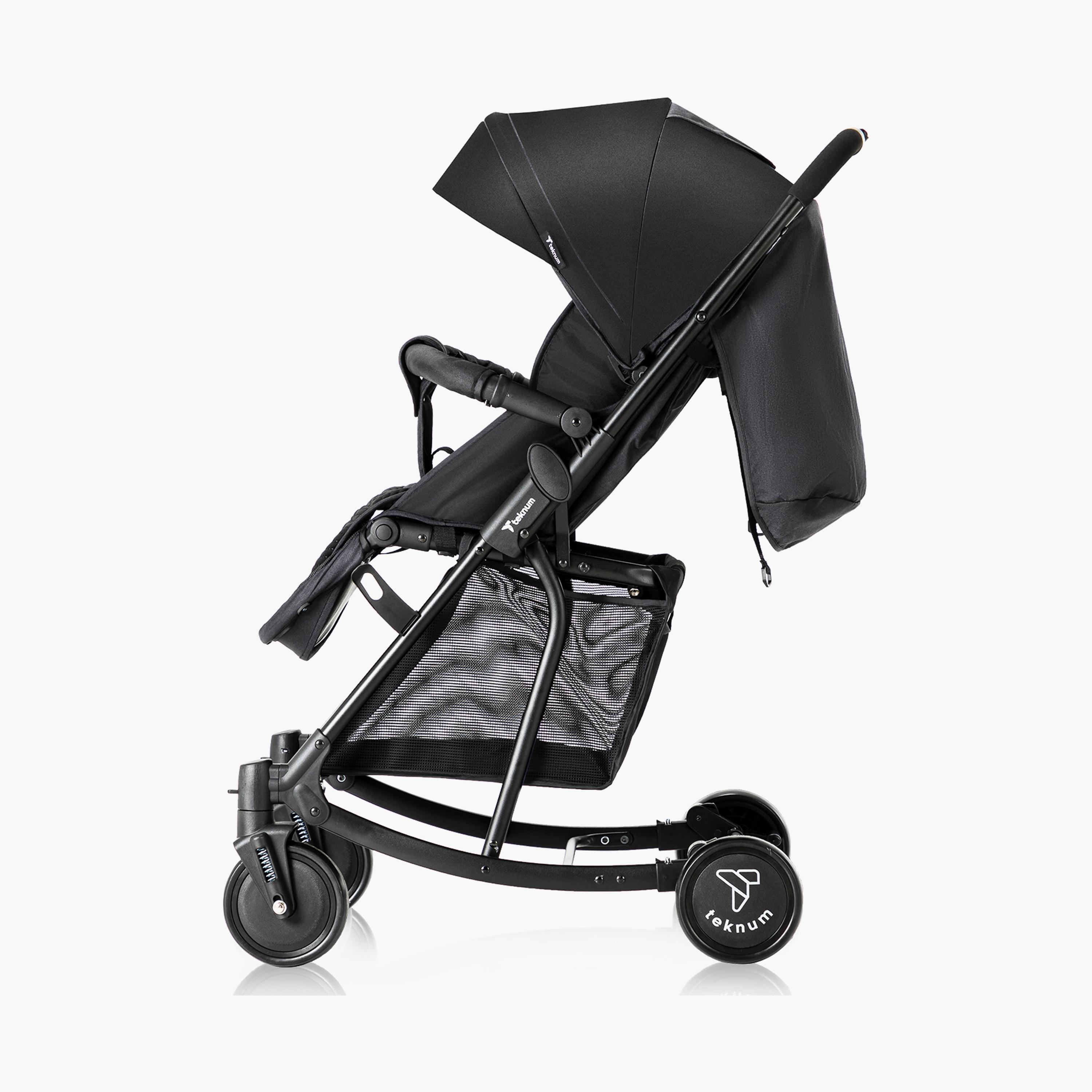 عربة أطفال قابلة للطي من تيكنوم، كرسي هزاز مع حقيبة حمل للحفاضات-baby-gear-strollersandprams-strollers-image-2